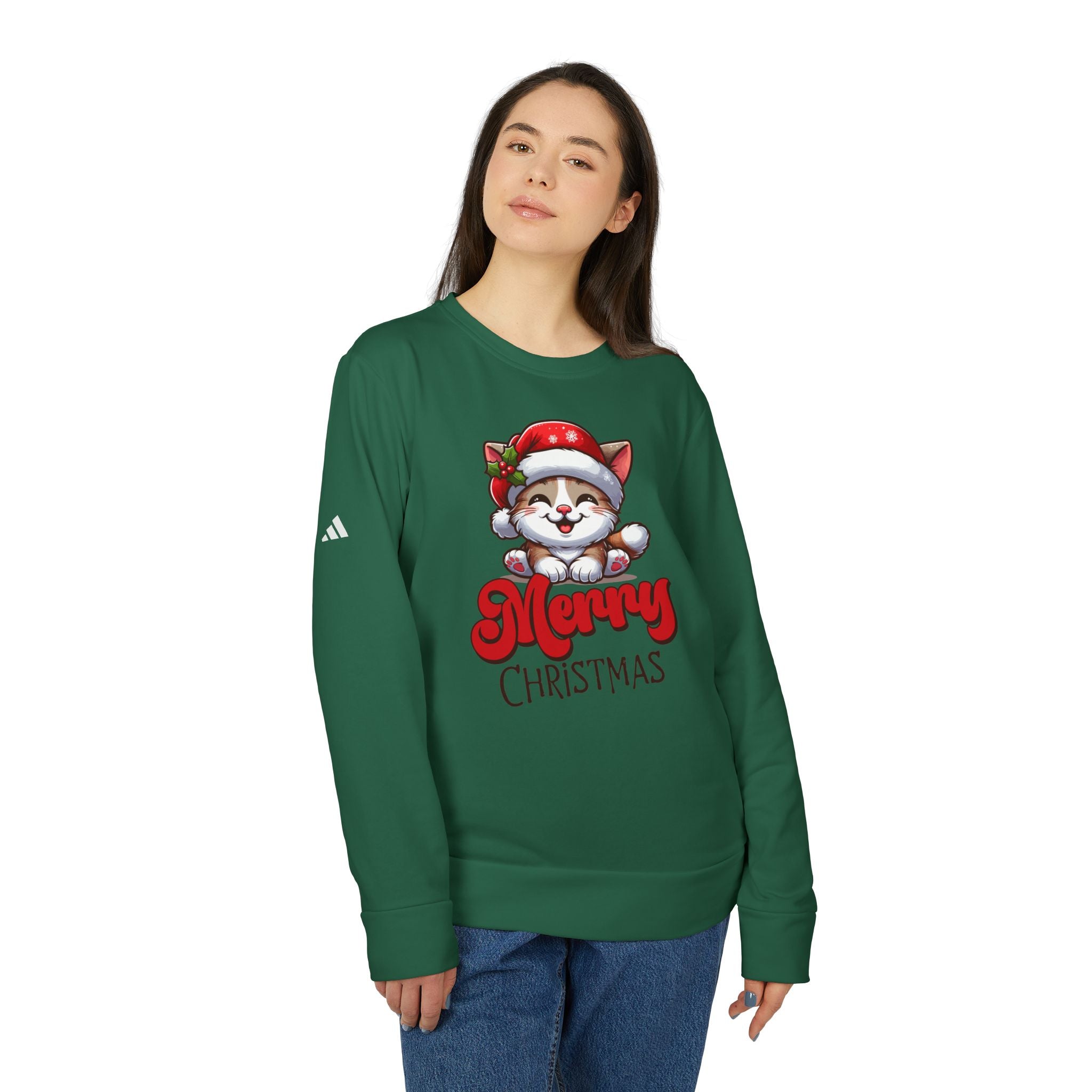 adidas Merry Christmas Dog Unisex Sweatshirt