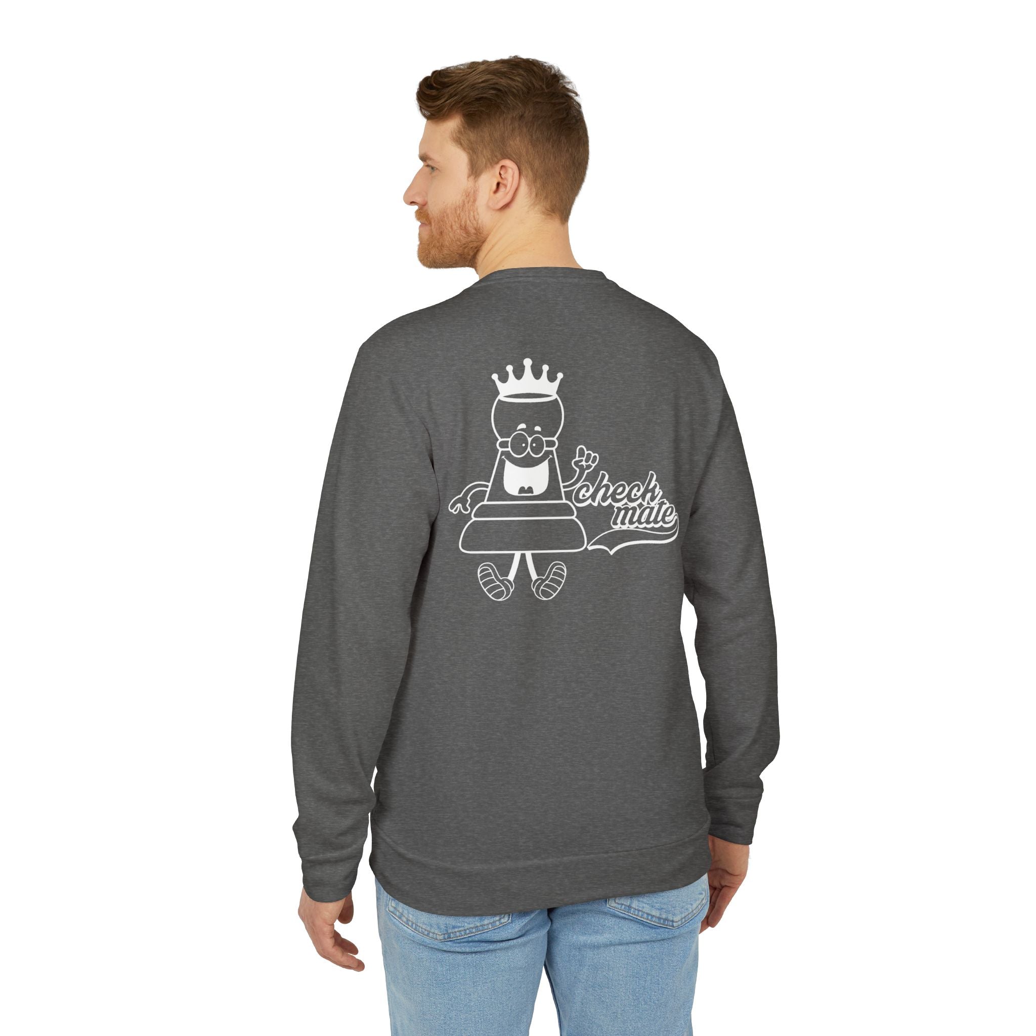 adidas Chess Checkmate Back Print Unisex Sweatshirt