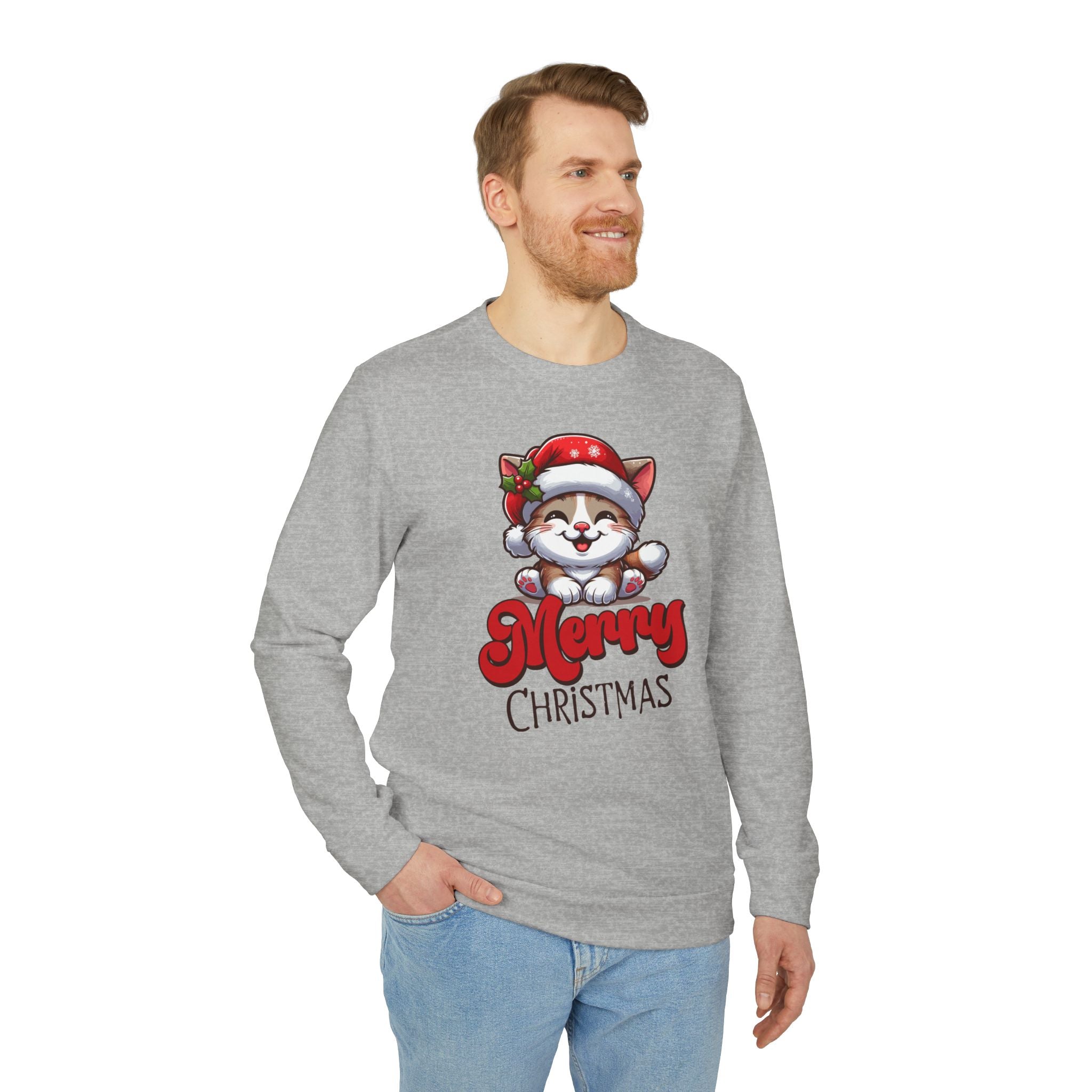 adidas Merry Christmas Dog Unisex Sweatshirt