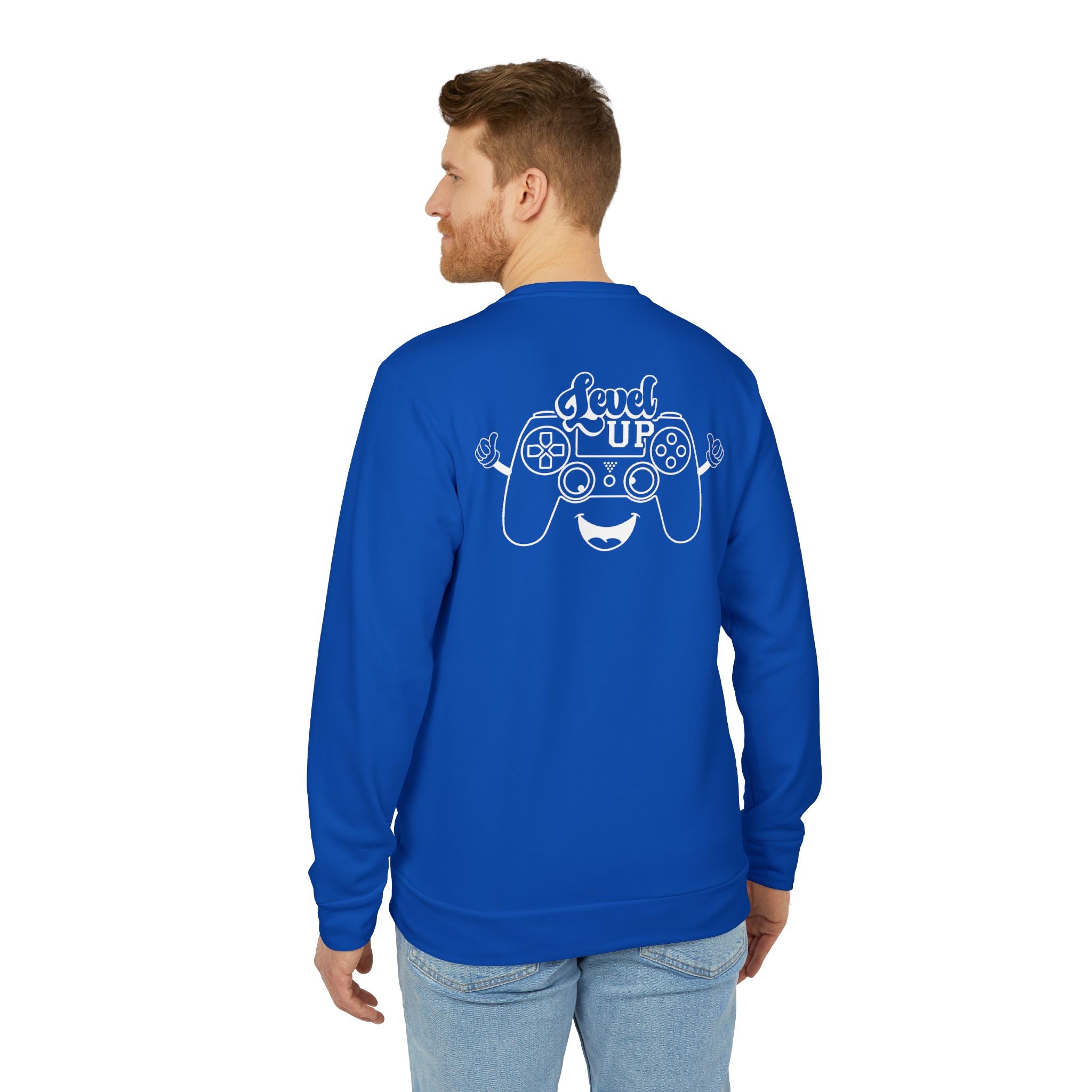 adidas Esports Level Up Back Print Unisex Sweatshirt