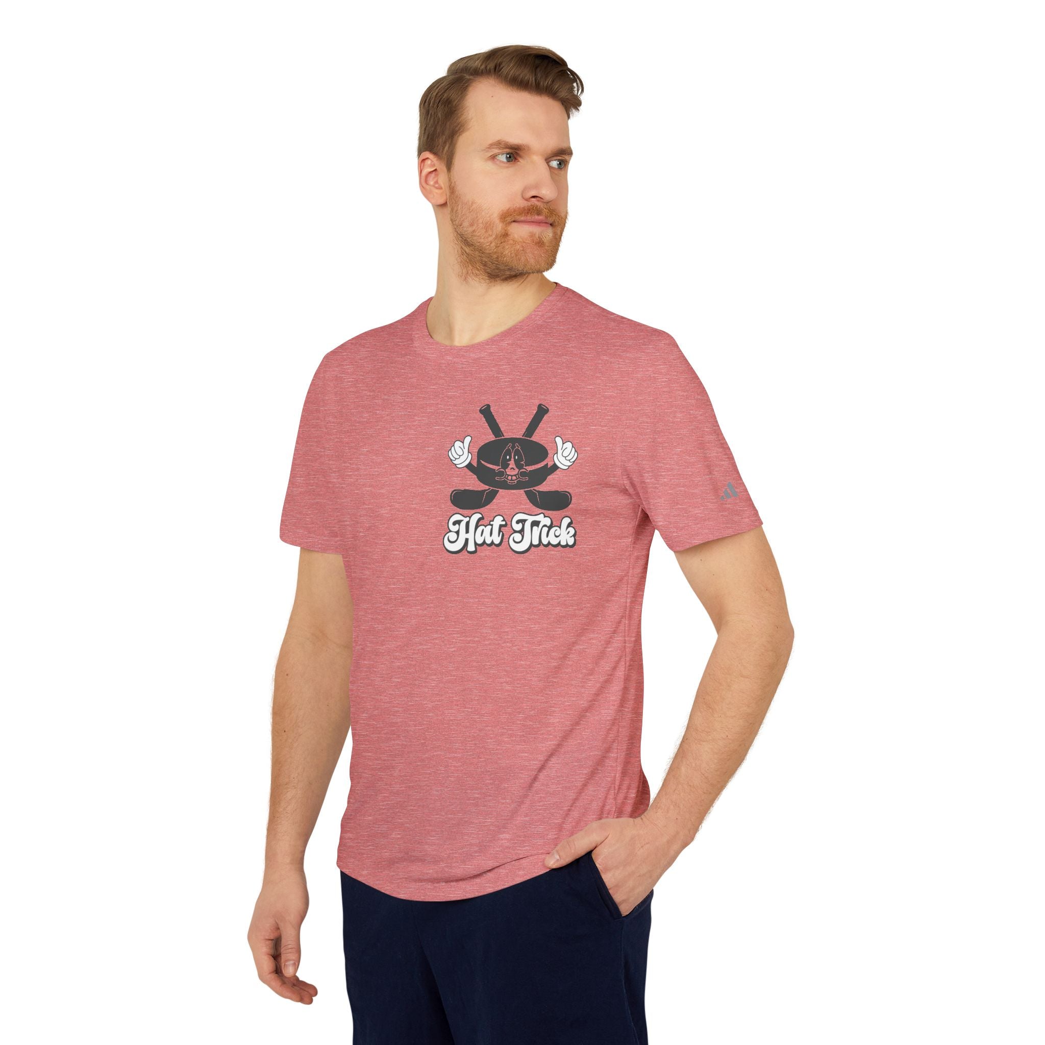 adidas Ice Hockey Hat Trick Unisex Sport T-shirt