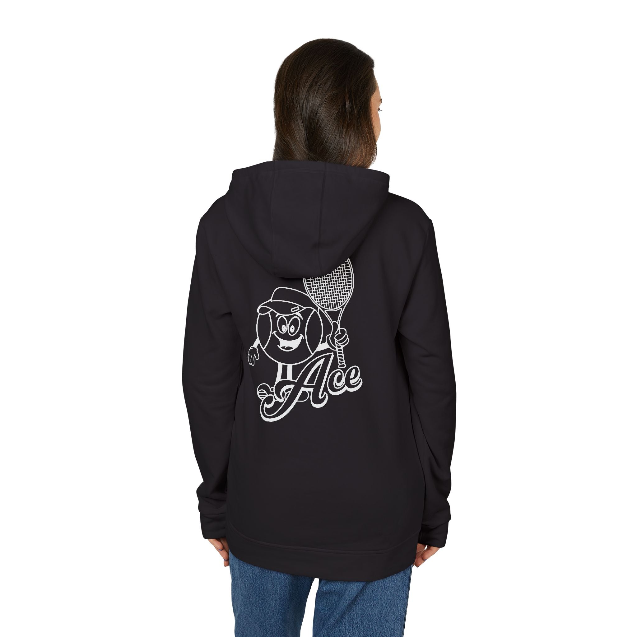 adidas Tennis Ace Back Print Unisex Hoodie