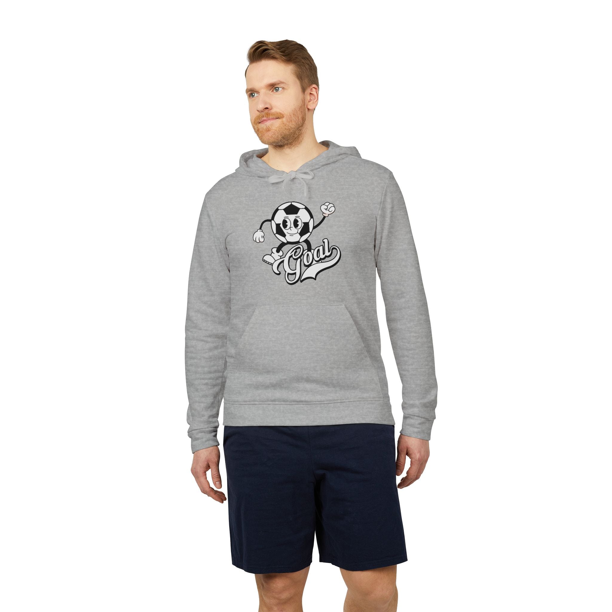 adidas Soccer Goal Unisex Fleece Hoodie