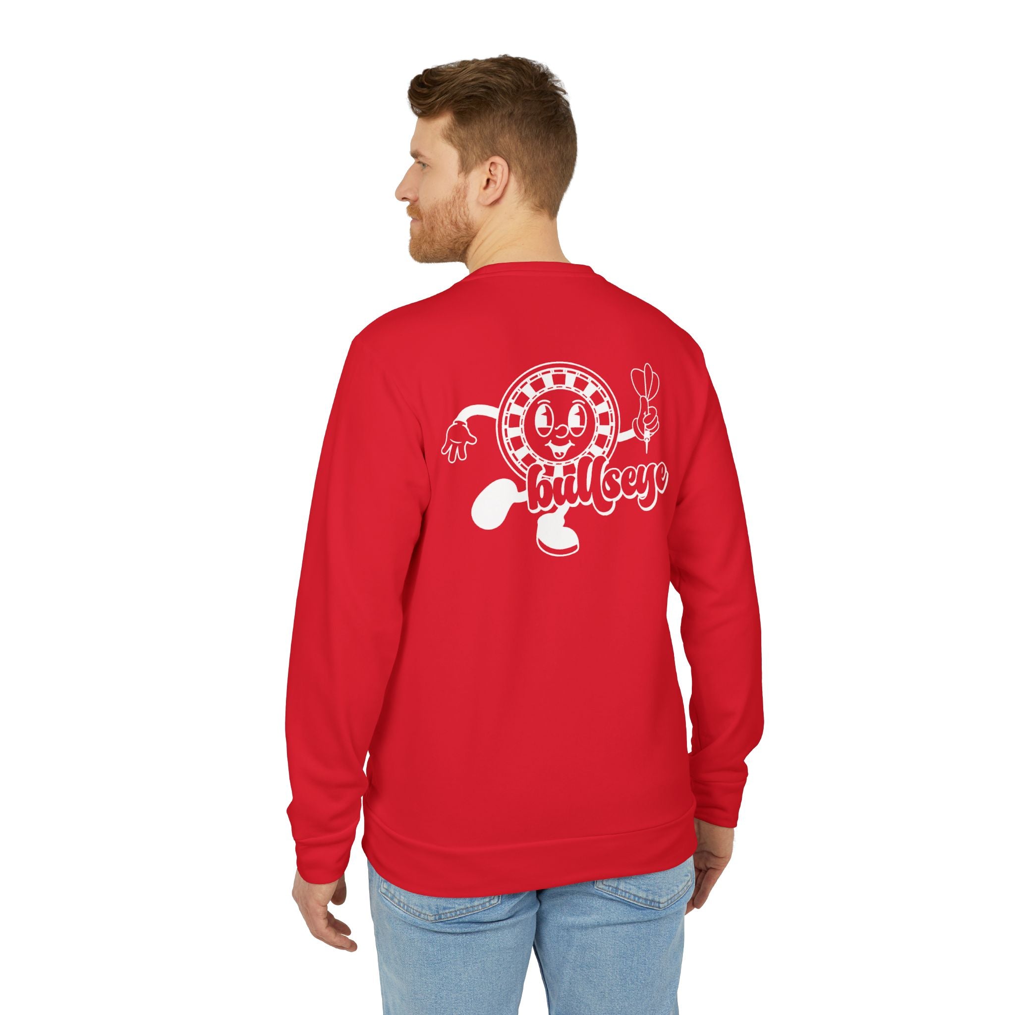 adidas Darts Bulls Eye Back Print Unisex Sweatshirt