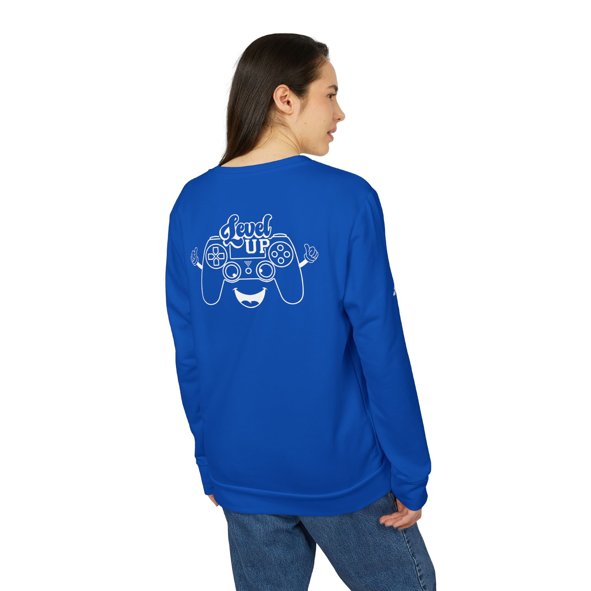 adidas Esports Level Up Back Print Unisex Sweatshirt