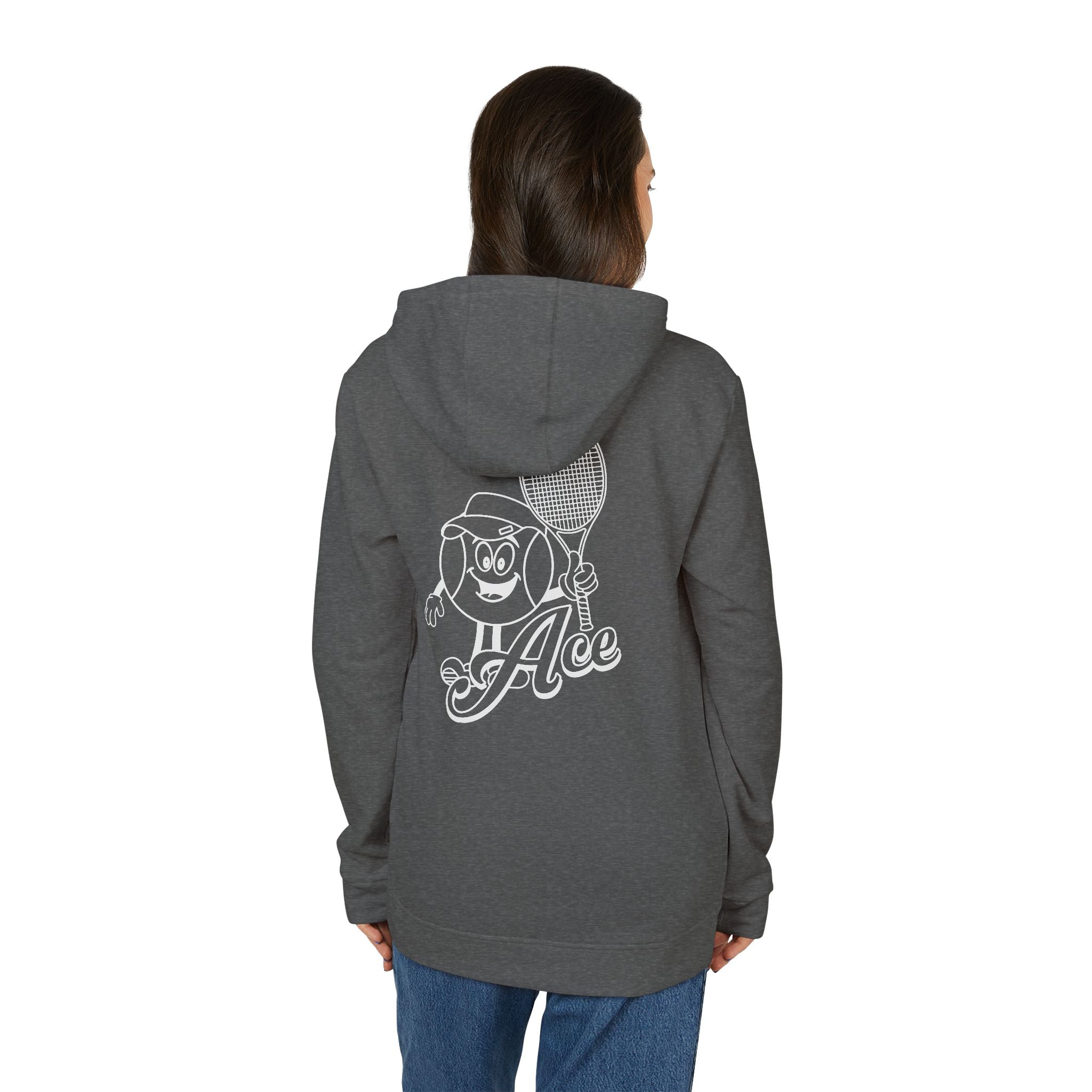 adidas Tennis Ace Back Print Unisex Hoodie