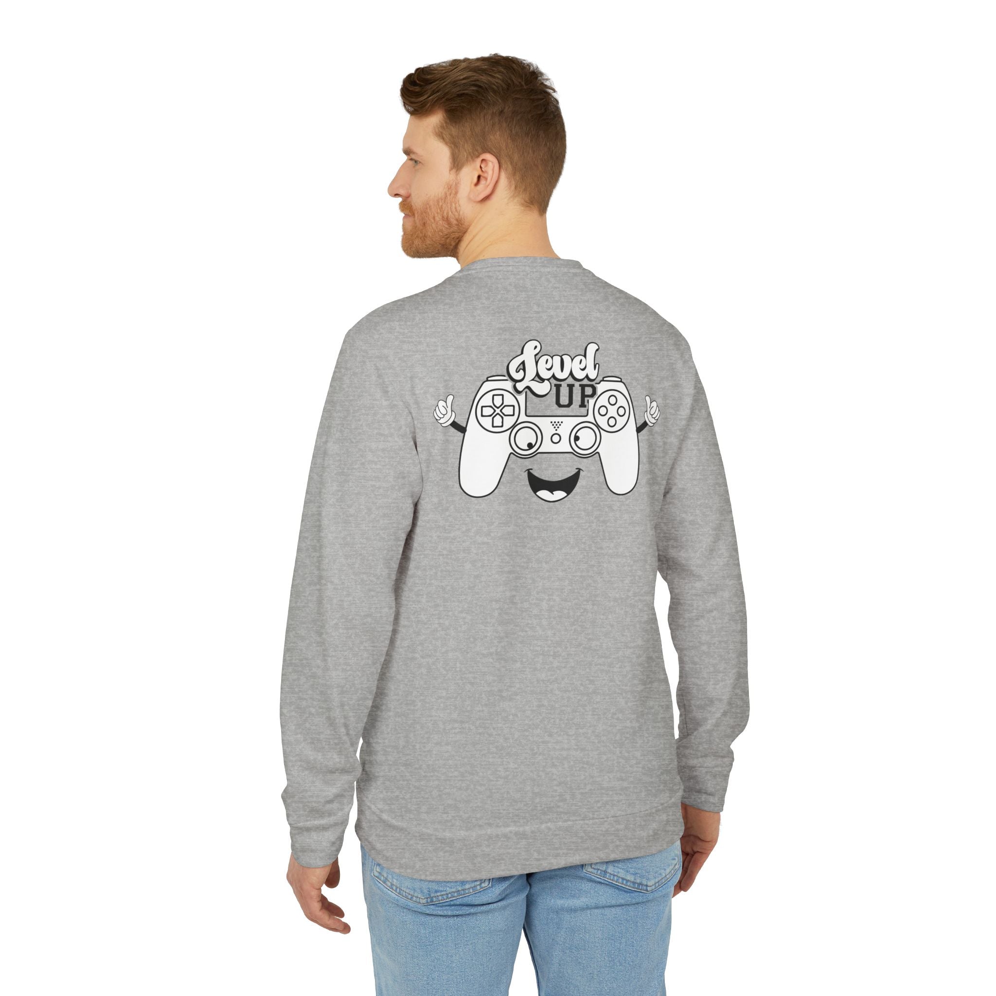 adidas Esports Level Up Back Print Unisex Sweatshirt