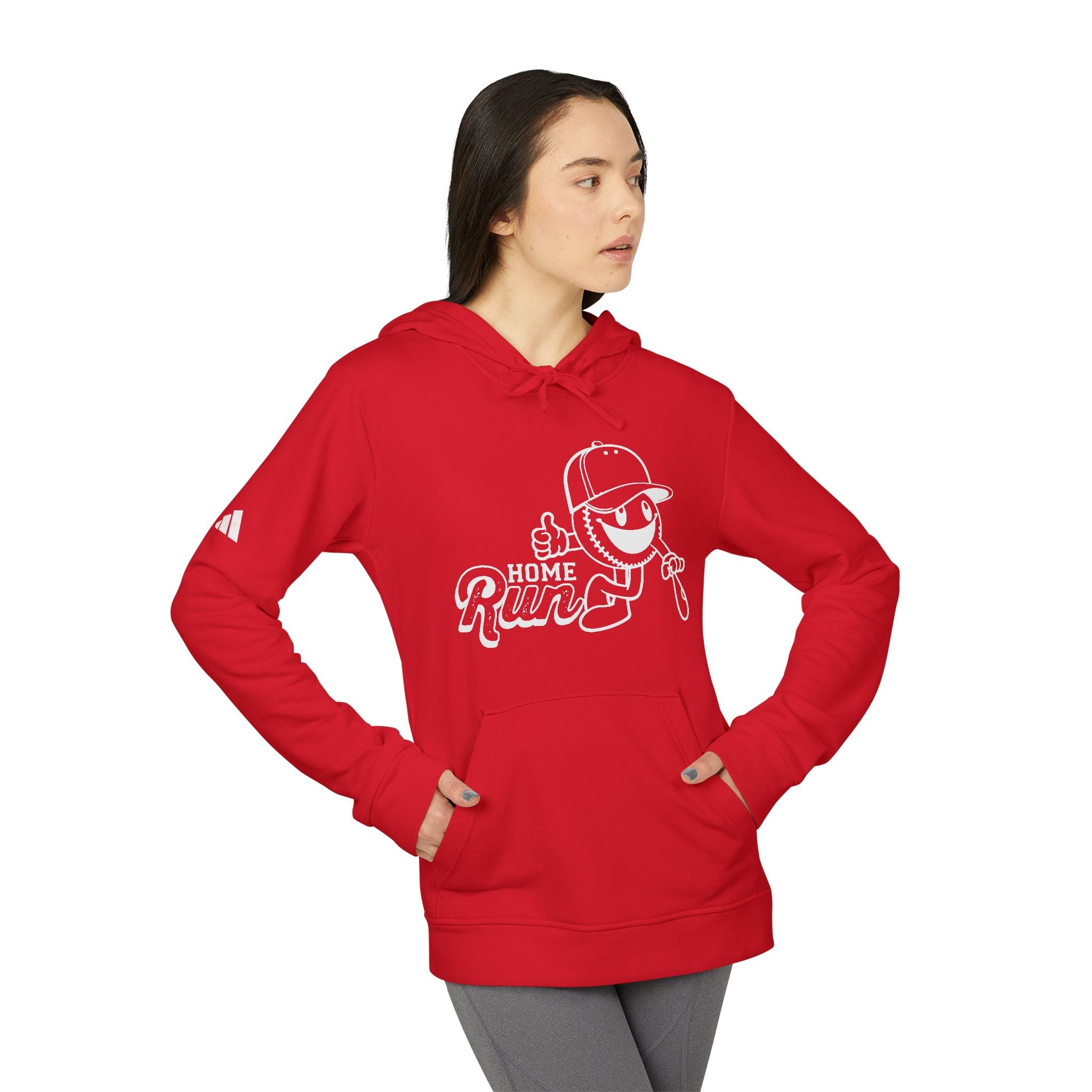 adidas Baseball Home Run Unisex Fleece Hoodie