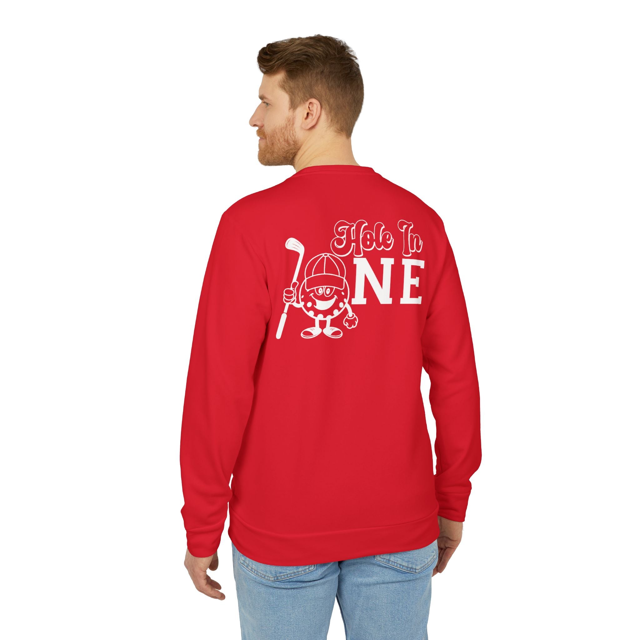 adidas Golf Hole in One Back Print Unisex Sweatshirt