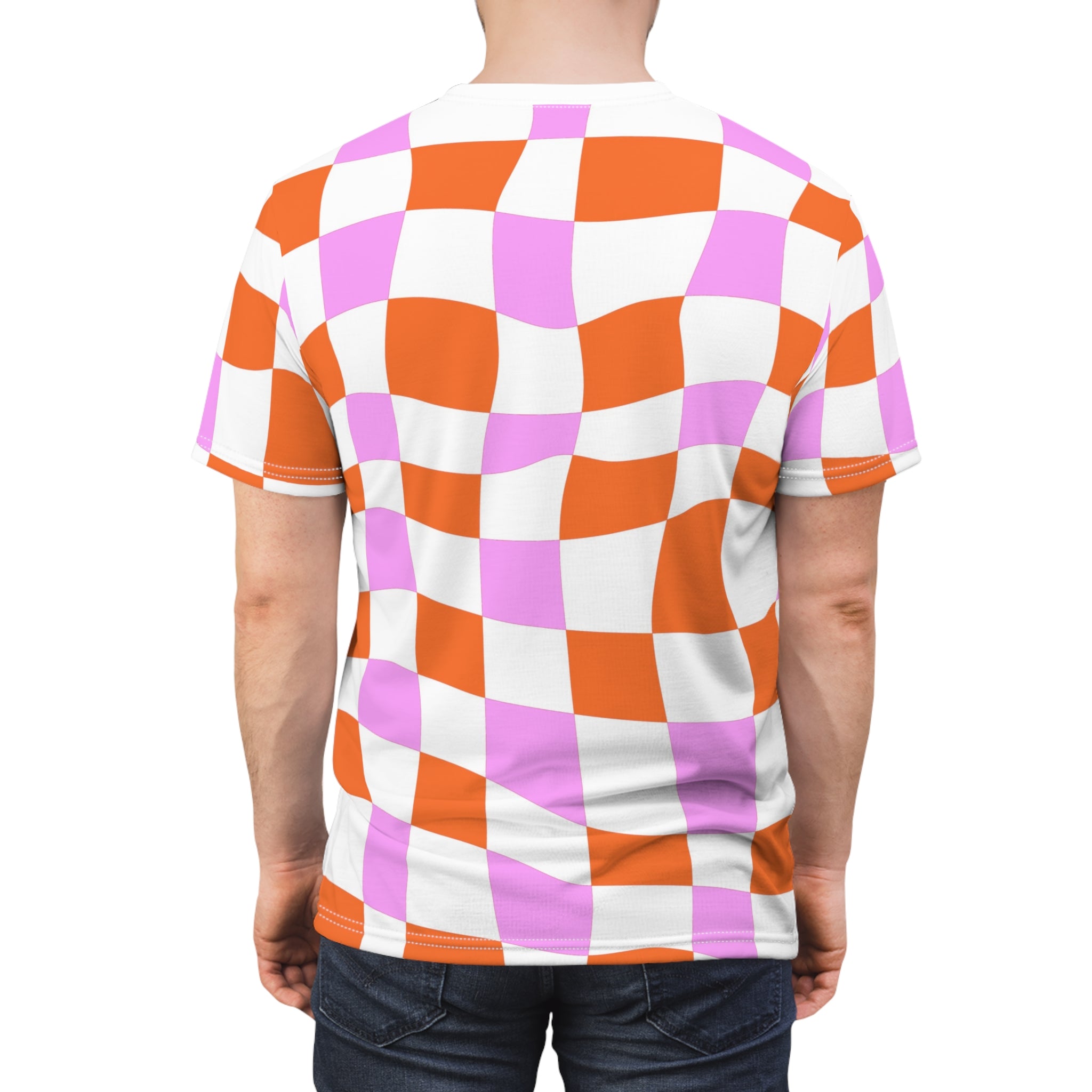 Unisex Checkered Waves