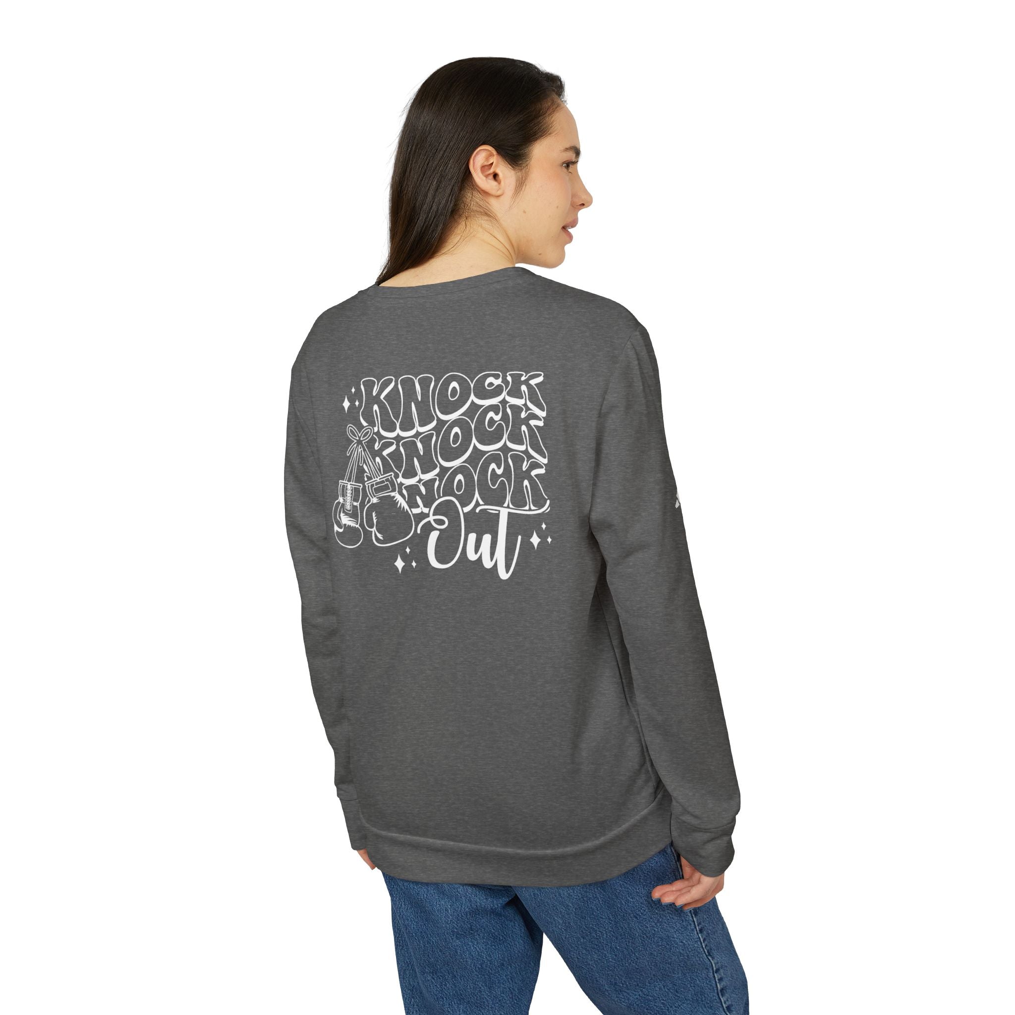 adidas Boxing Knockout Back Print Unisex Sweatshirt