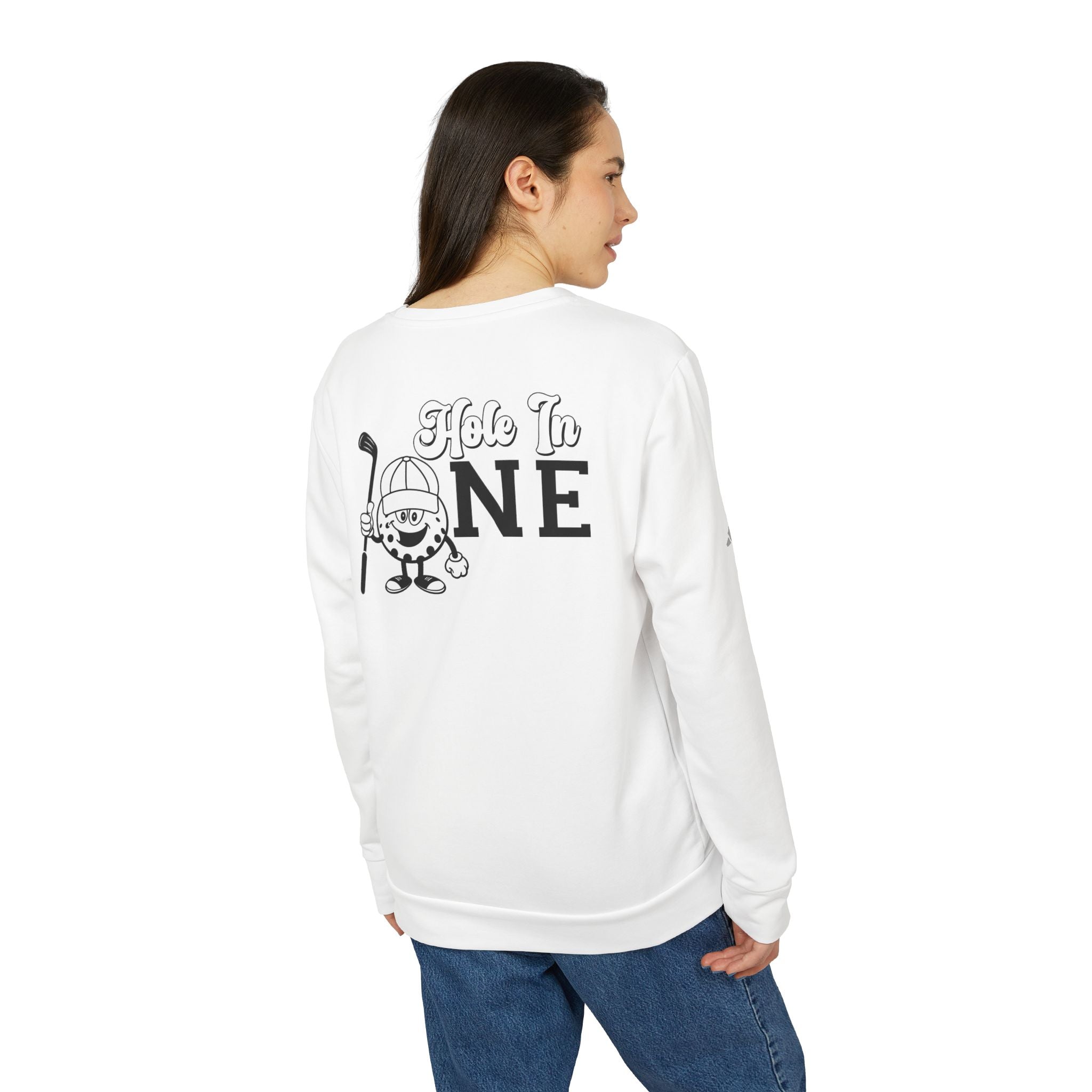 adidas Golf Hole in One Back Print Unisex Sweatshirt