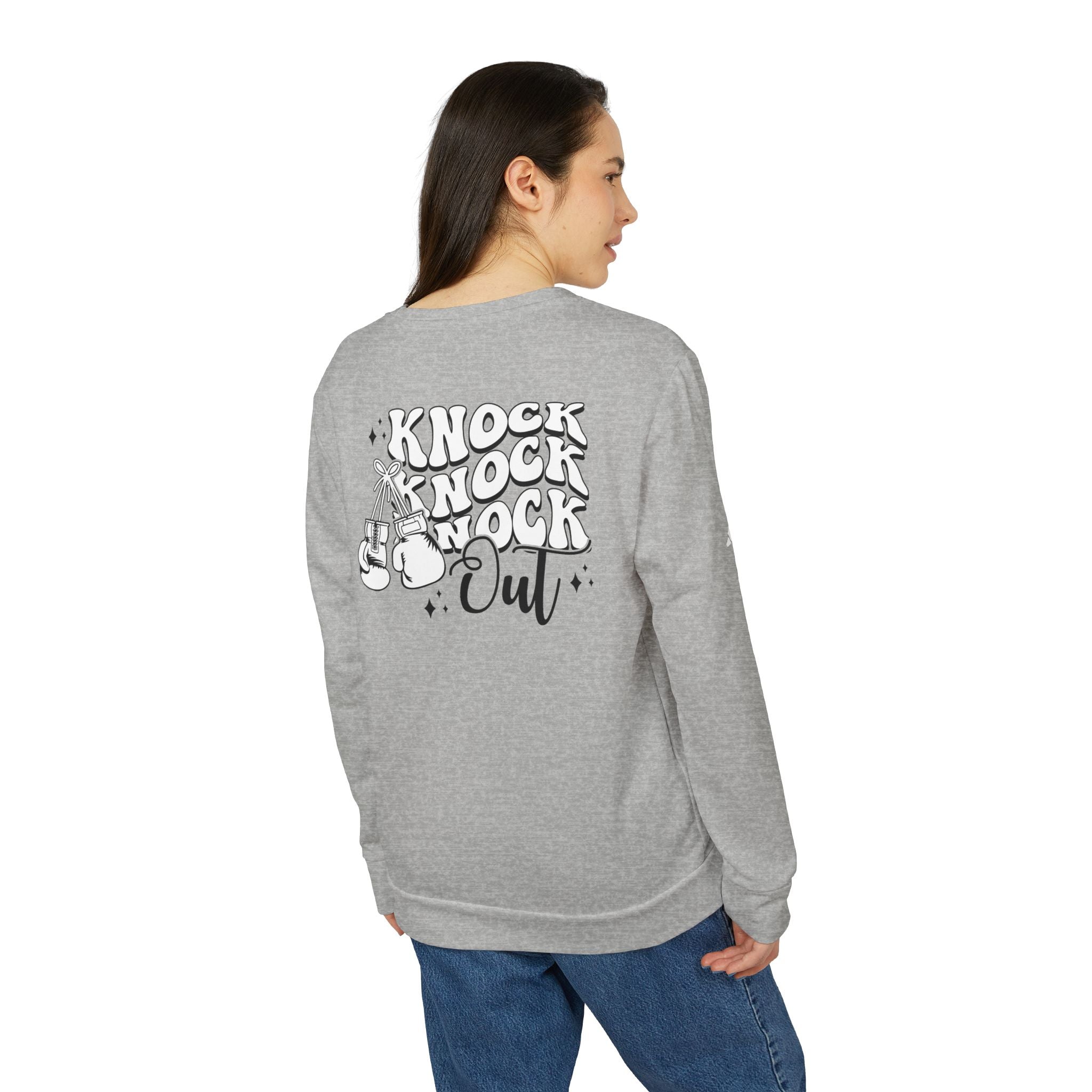 adidas Boxing Knockout Back Print Unisex Sweatshirt