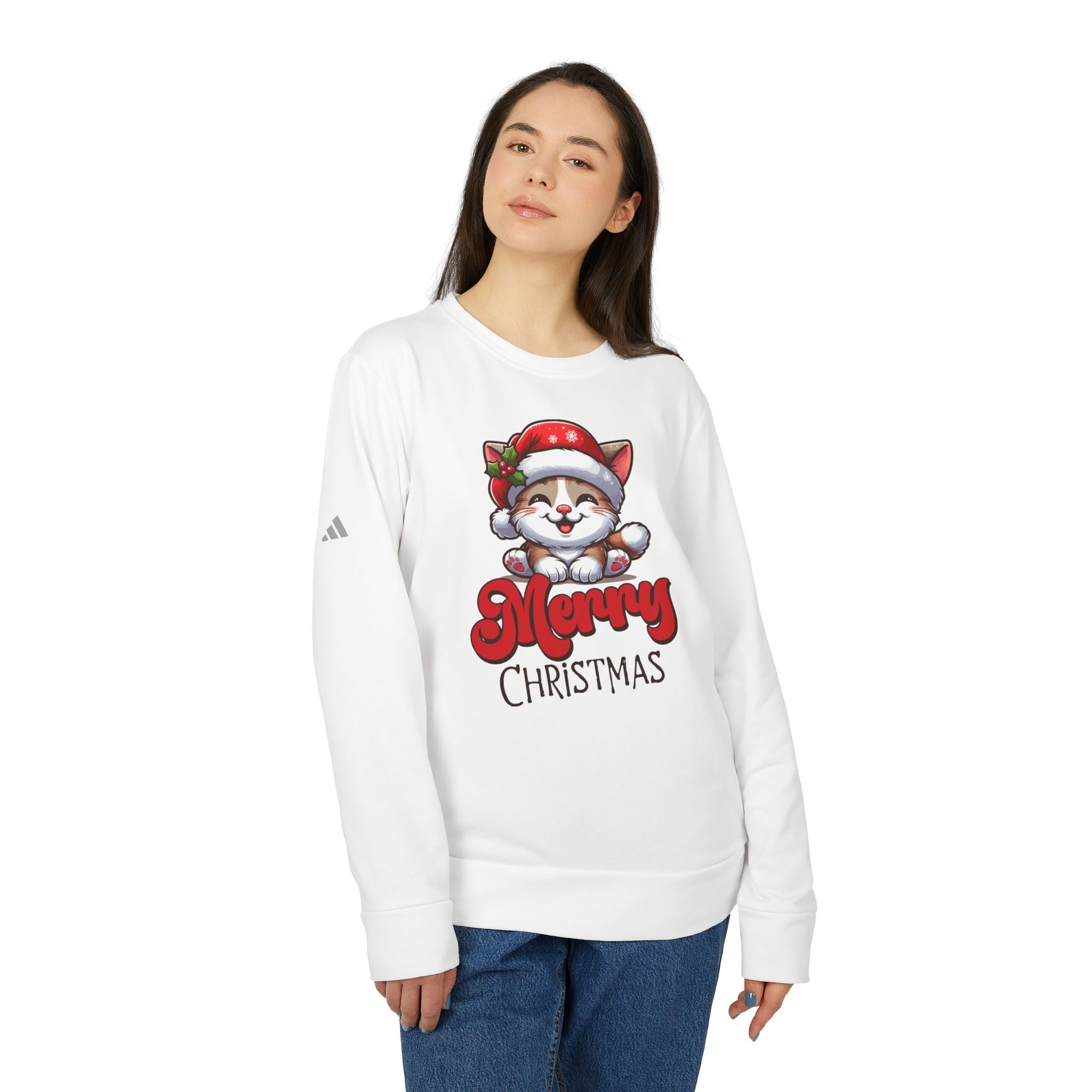 adidas Merry Christmas Dog Unisex Sweatshirt