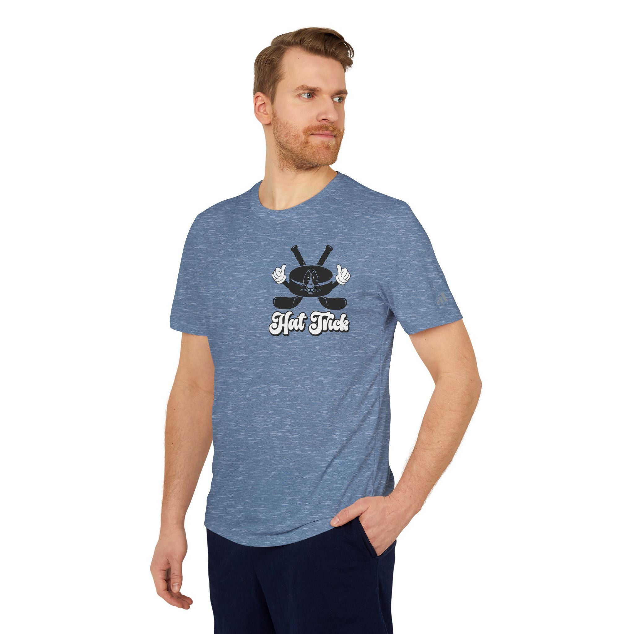 adidas Ice Hockey Hat Trick Unisex Sport T-shirt