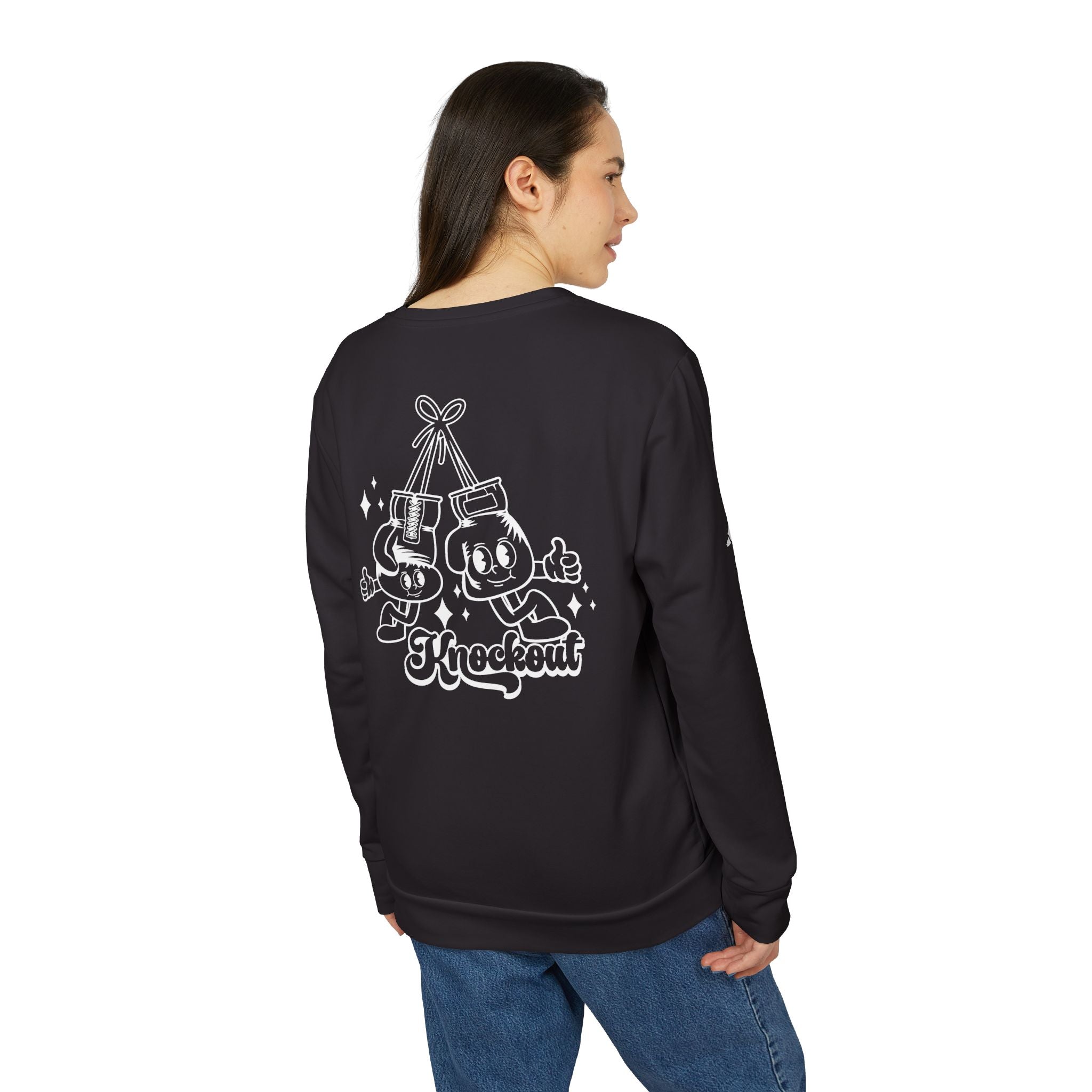 adidas Boxing Knockout Back Print Unisex Sweatshirt