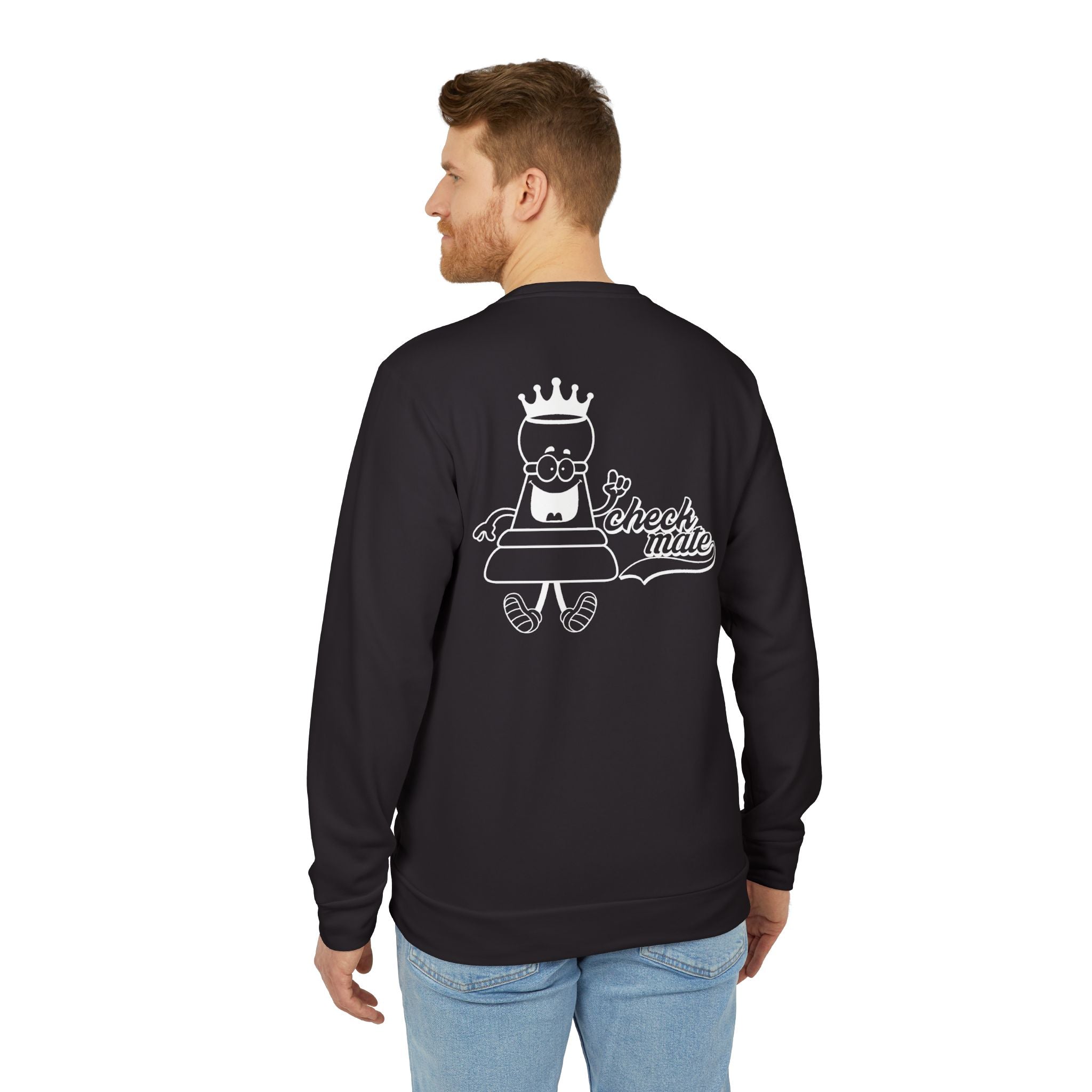 adidas Chess Checkmate Back Print Unisex Sweatshirt