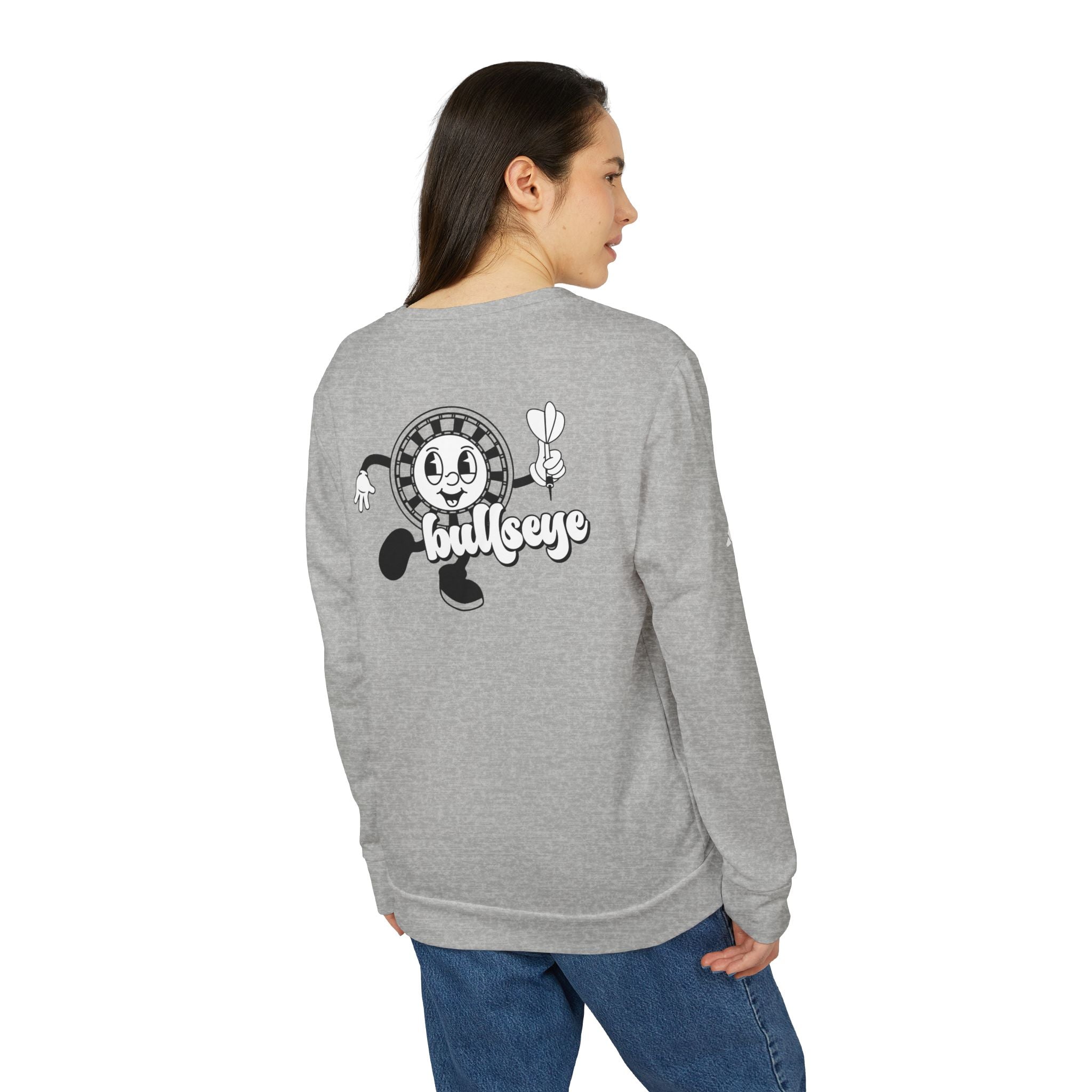 adidas Darts Bulls Eye Back Print Unisex Sweatshirt