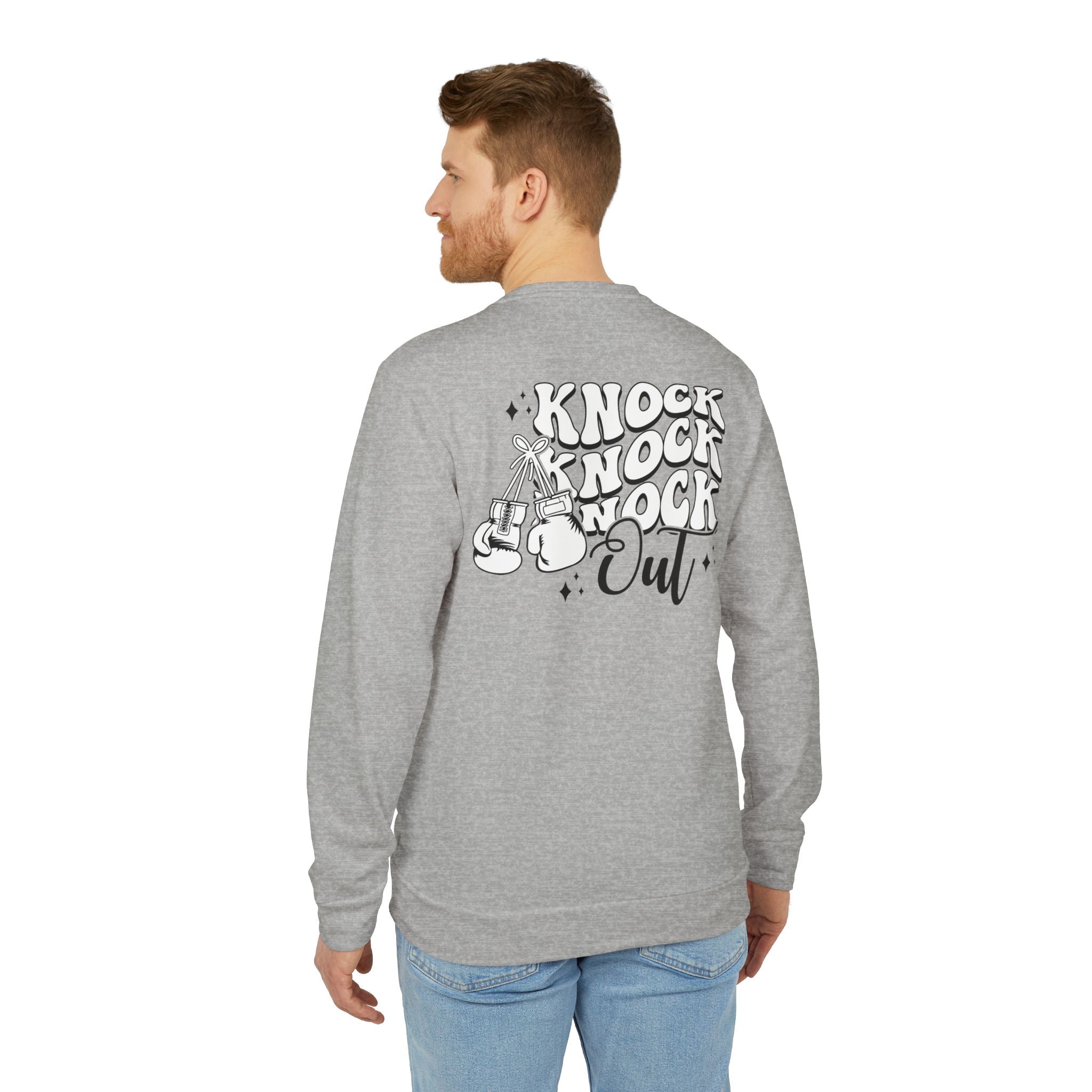 adidas Boxing Knockout Back Print Unisex Sweatshirt