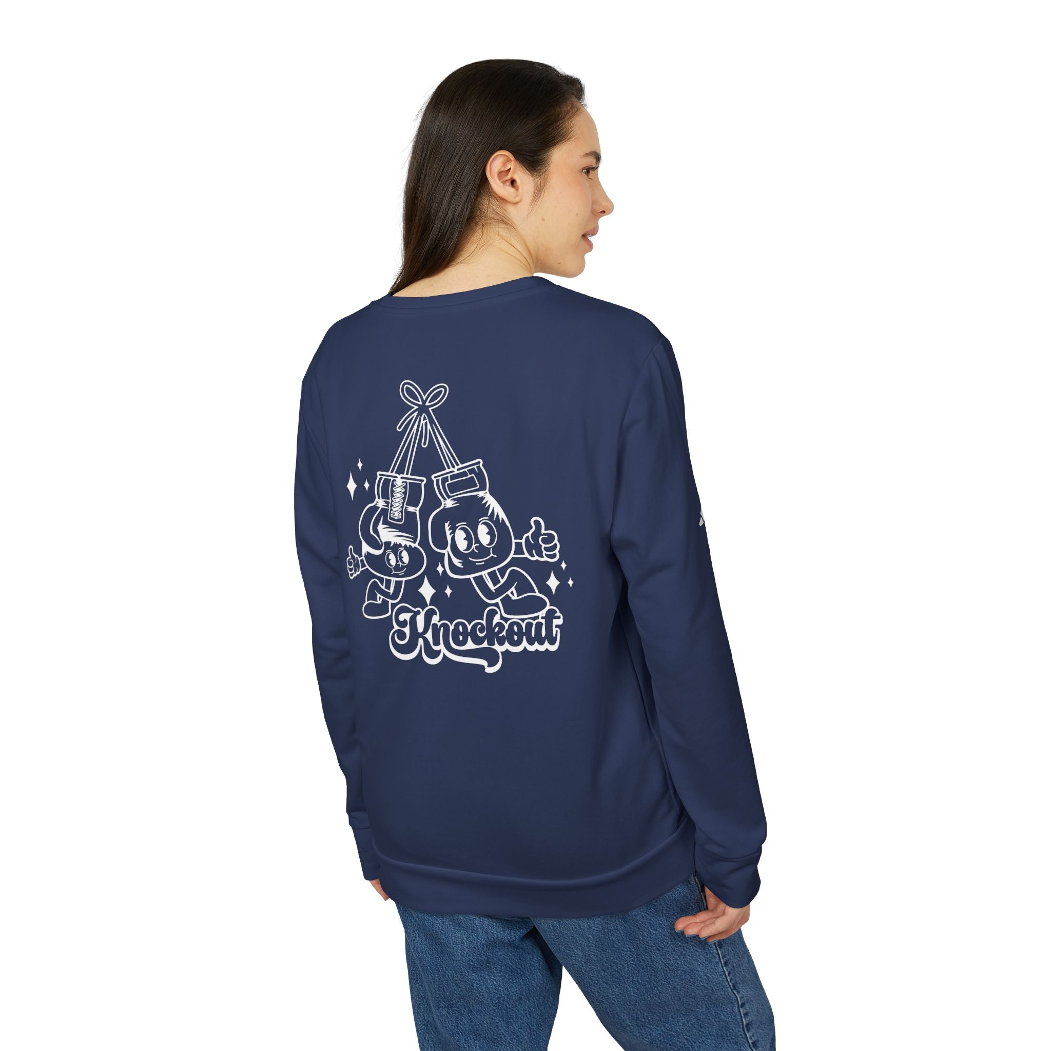 adidas Boxing Knockout Back Print Unisex Sweatshirt