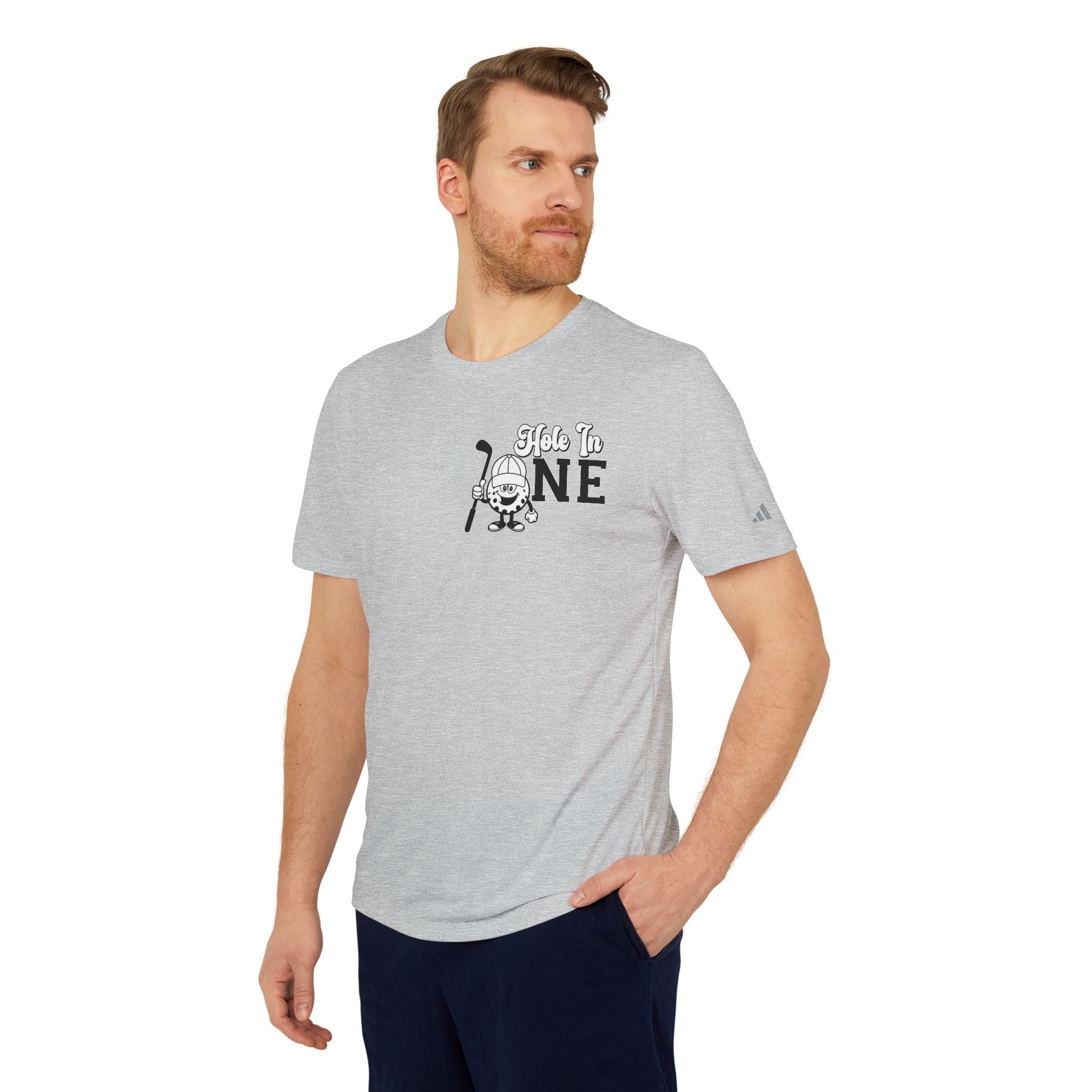 adidas Golf Hole In One Unisex Sport T-shirt