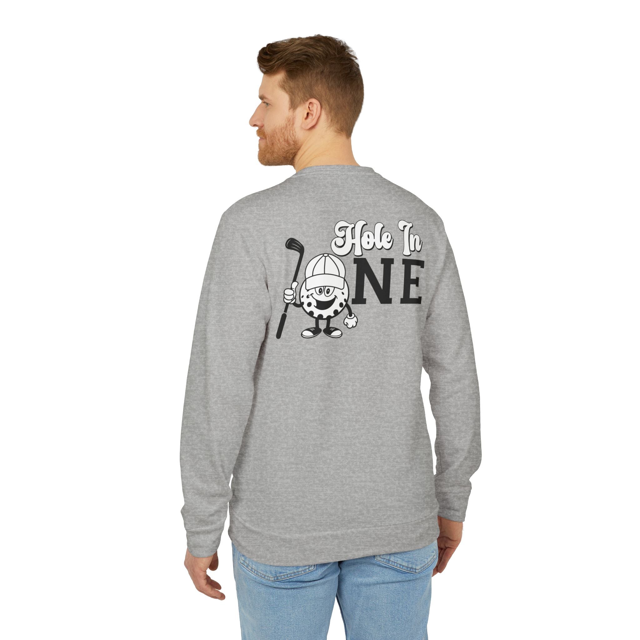 adidas Golf Hole in One Back Print Unisex Sweatshirt