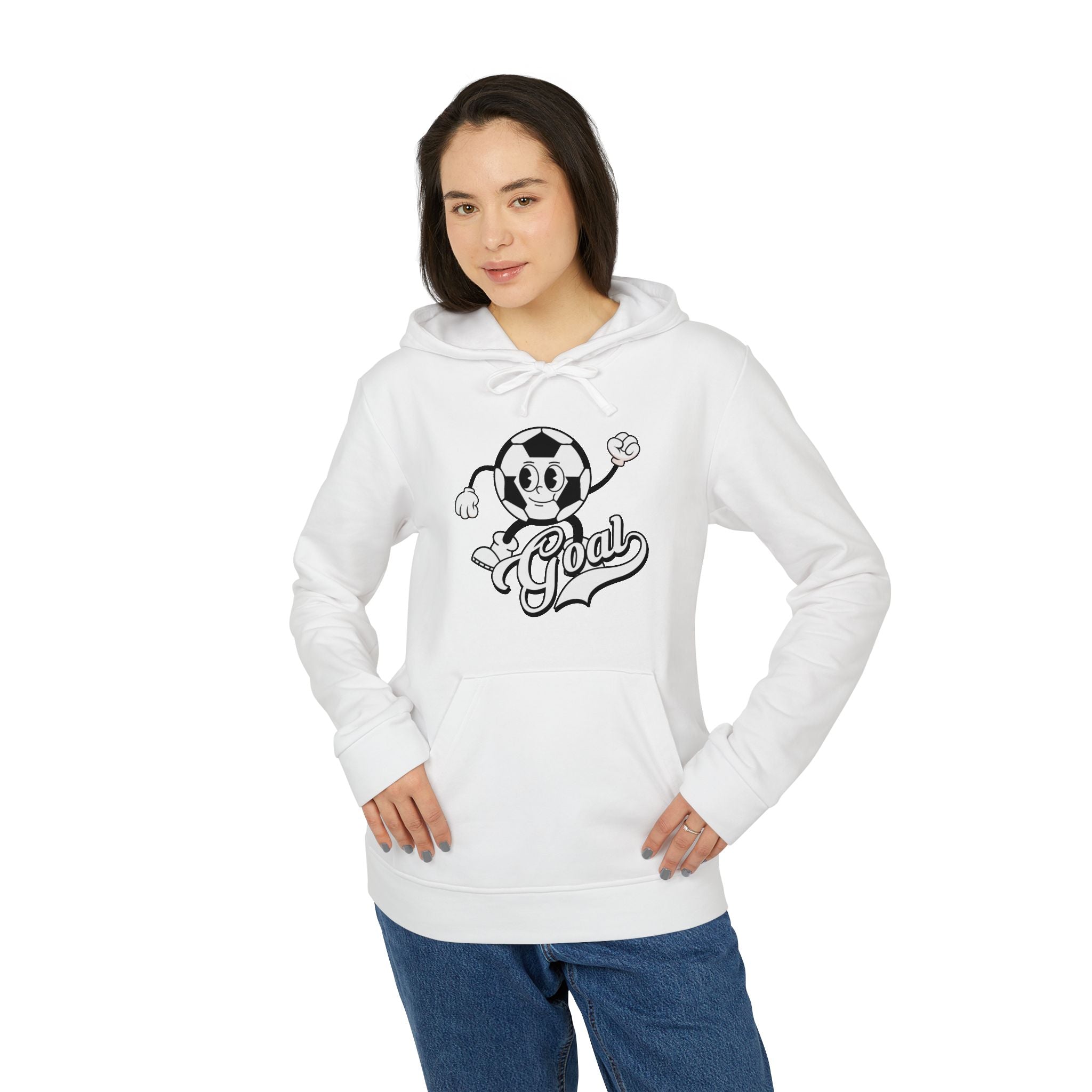 adidas Soccer Goal Unisex Fleece Hoodie