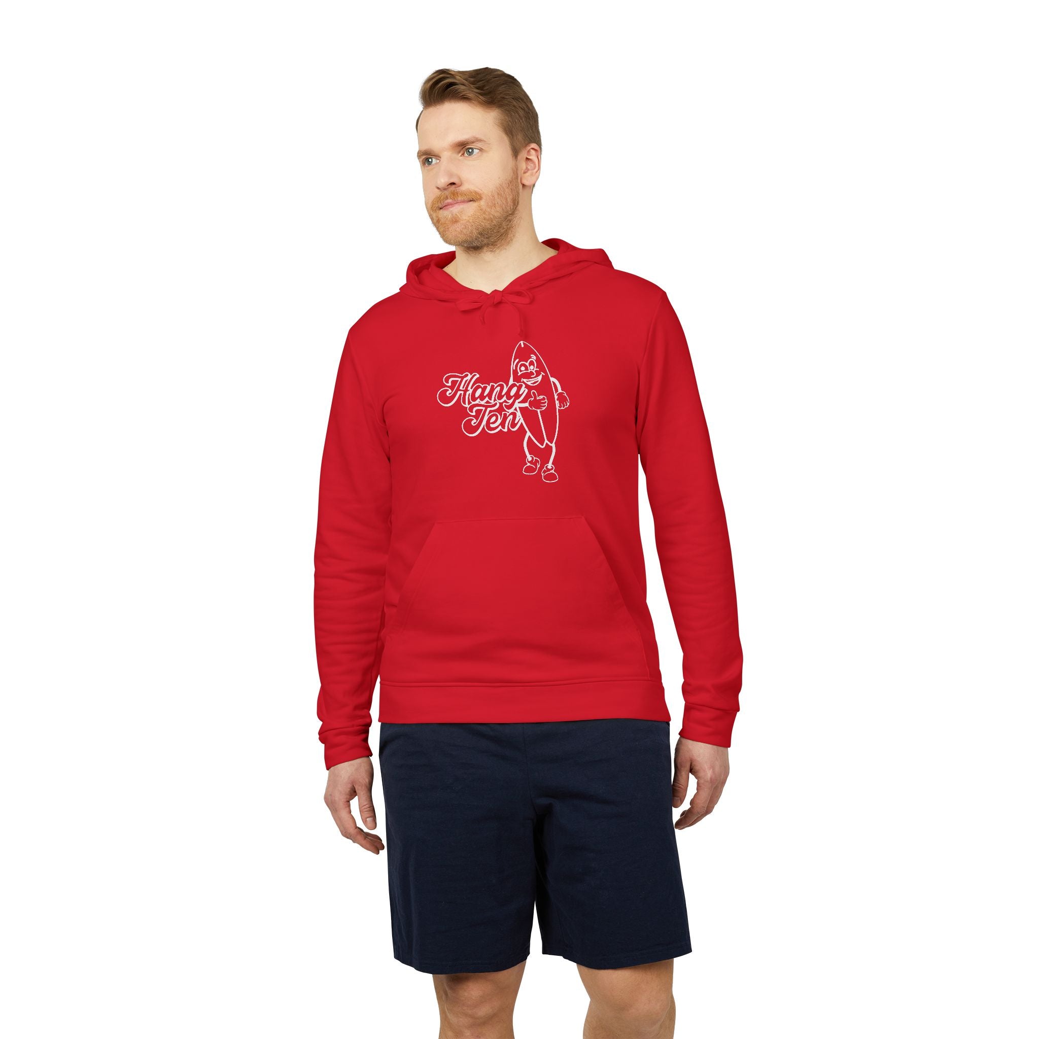 adidas Surfing Hang Ten Unisex Fleece Hoodie