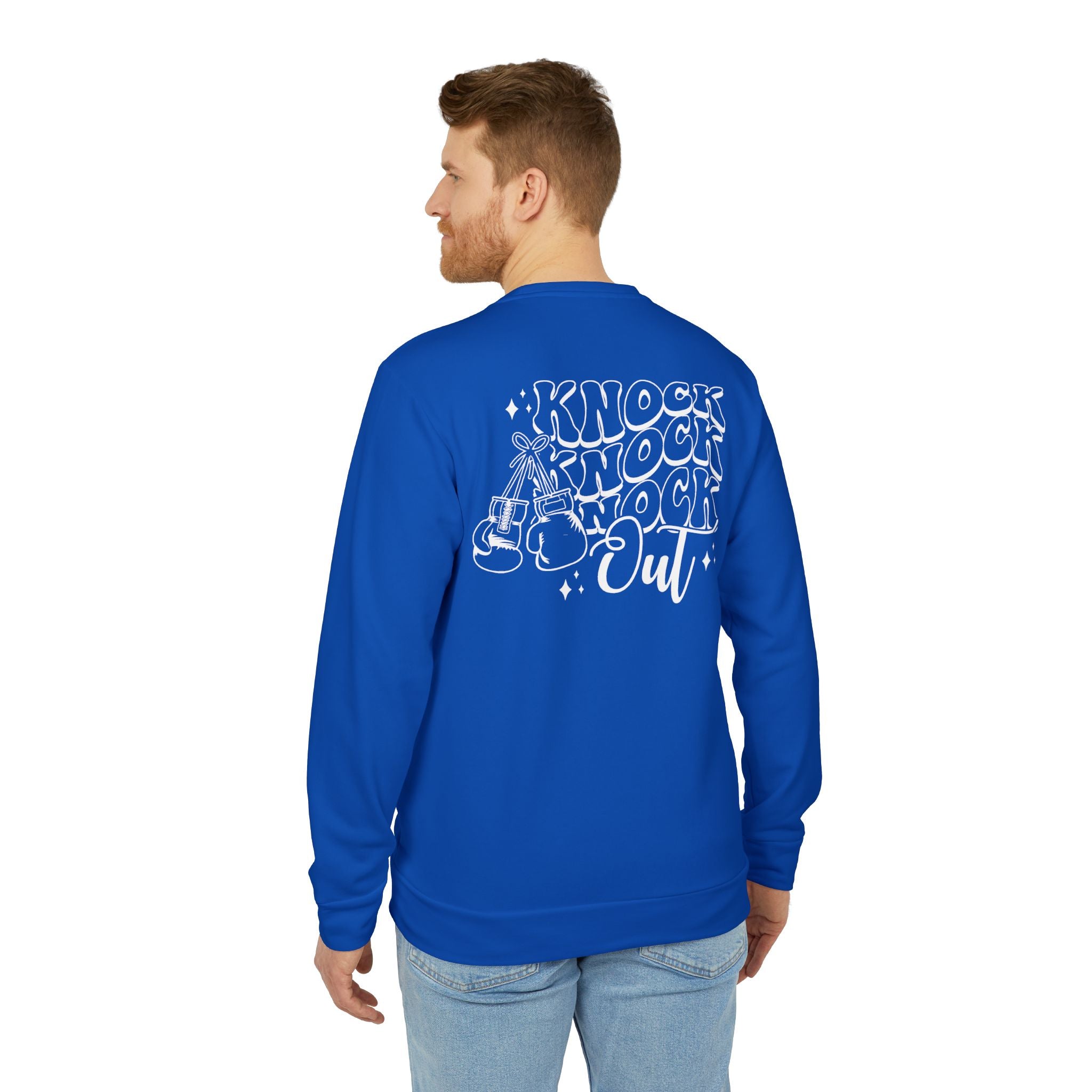 adidas Boxing Knockout Back Print Unisex Sweatshirt