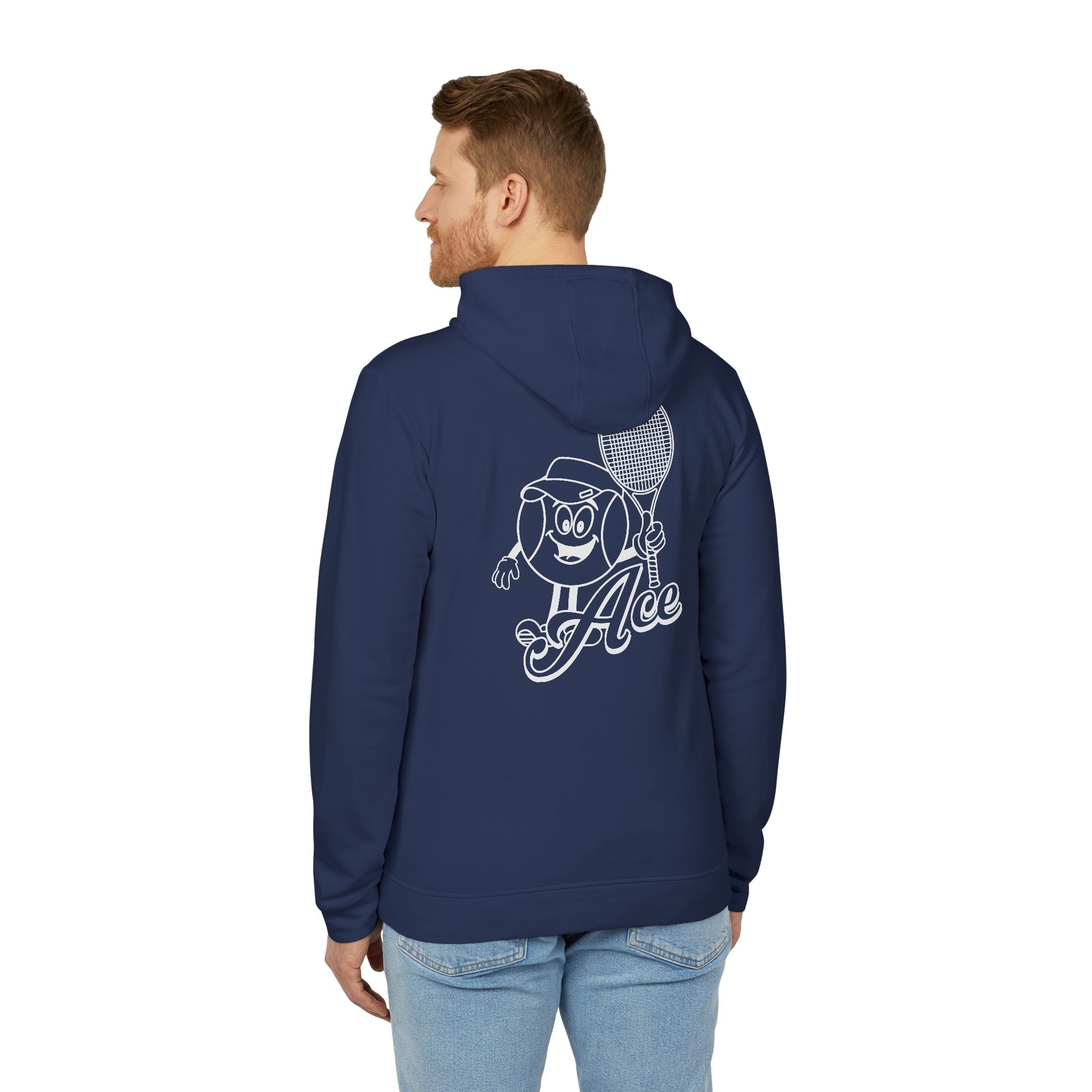 adidas Tennis Ace Back Print Unisex Hoodie