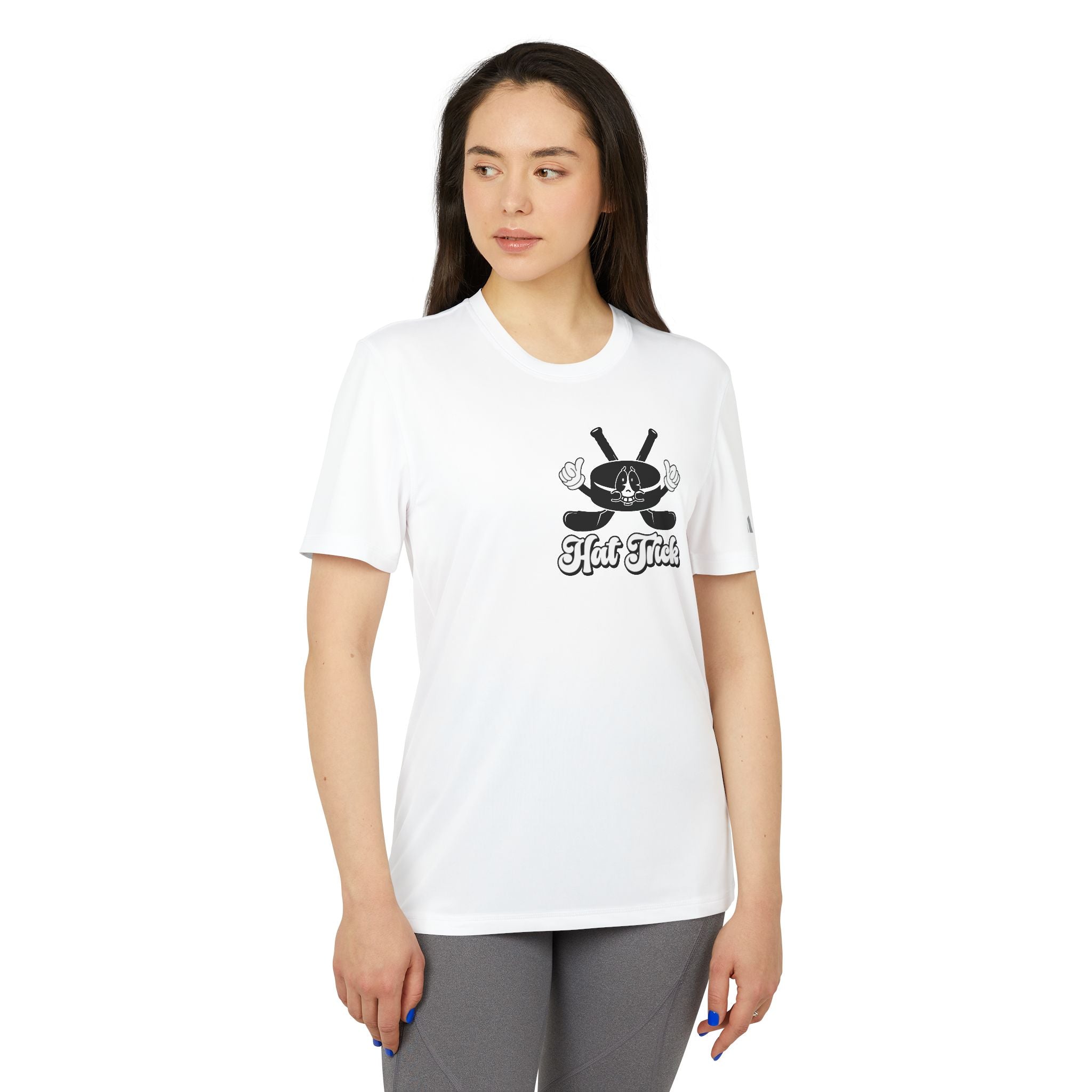 adidas Ice Hockey Hat Trick Unisex Sport T-shirt