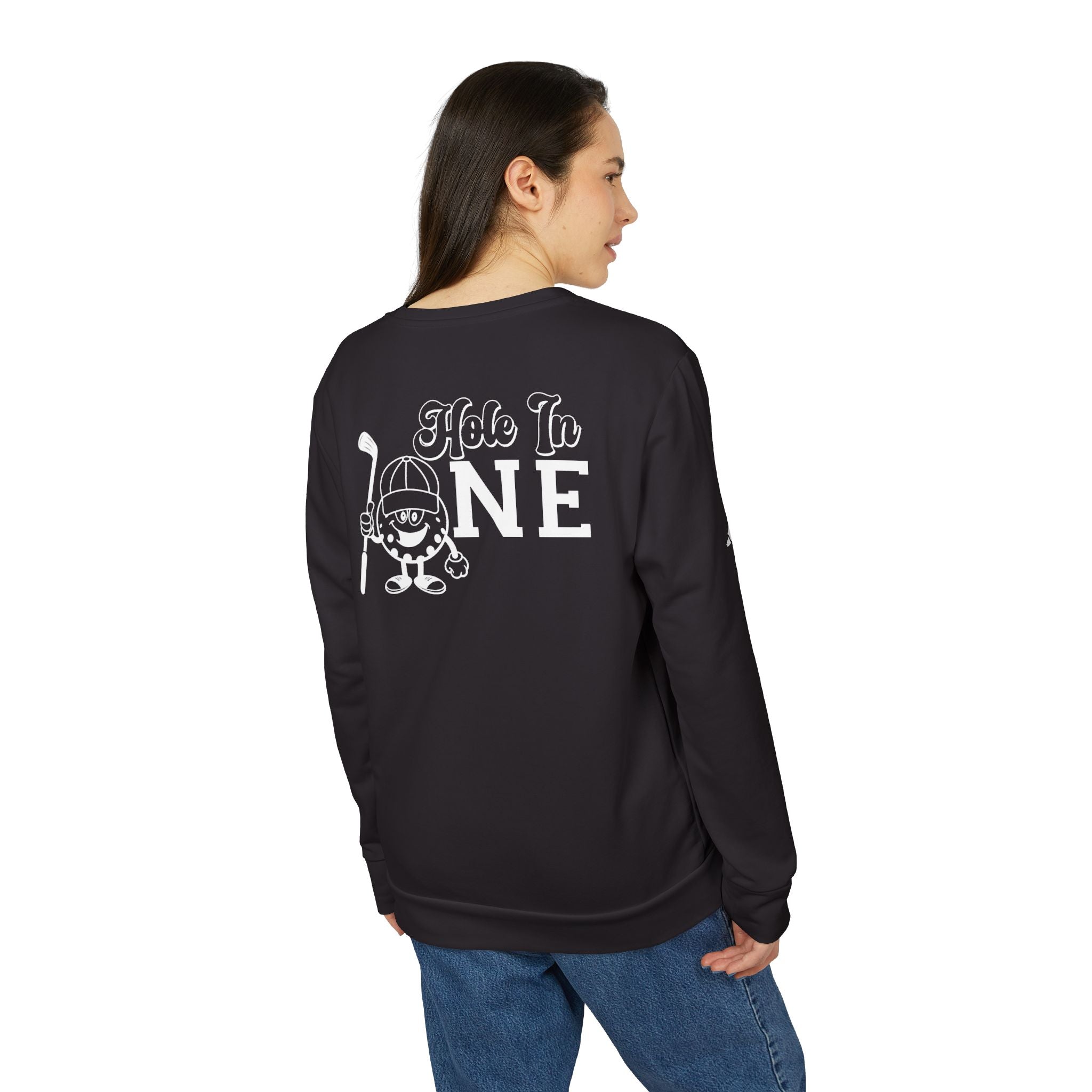 adidas Golf Hole in One Back Print Unisex Sweatshirt