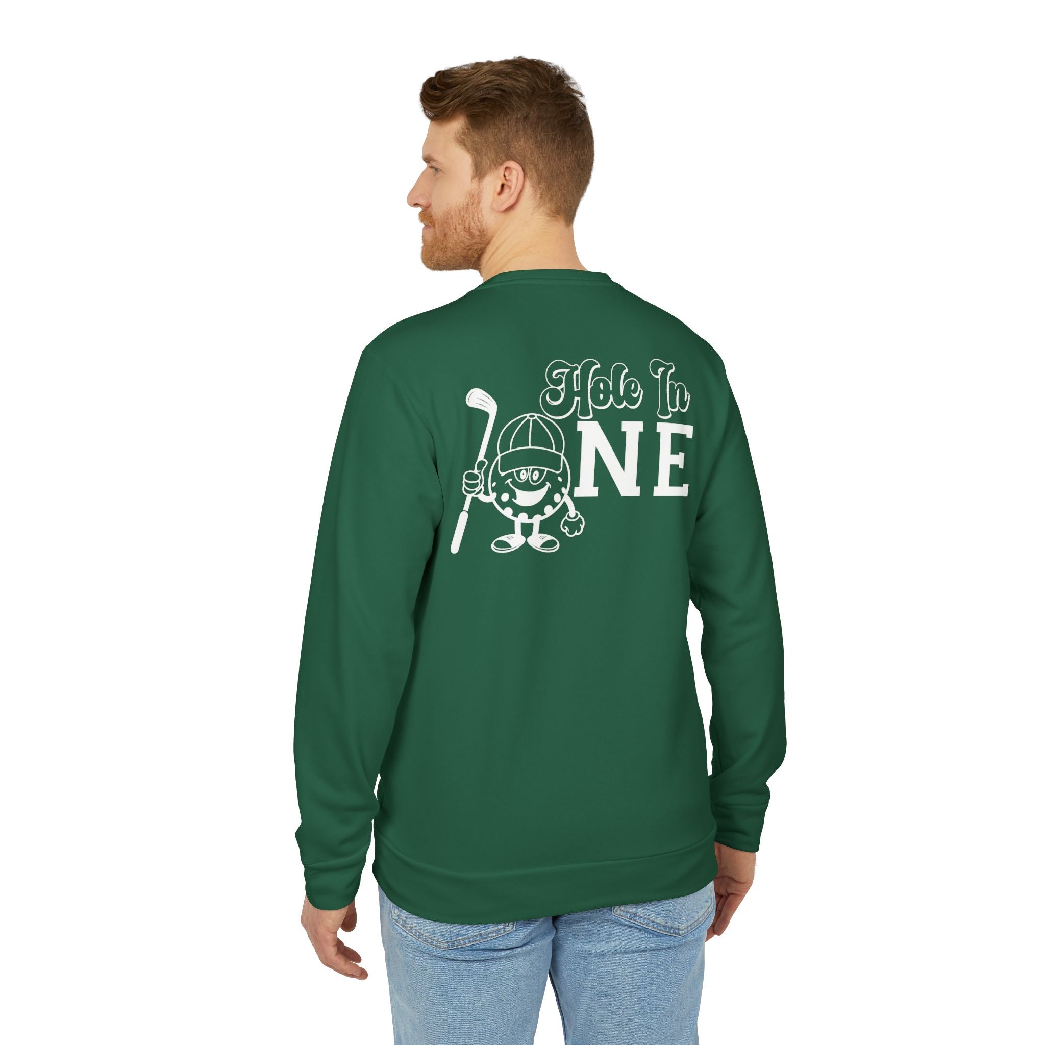 adidas Golf Hole in One Back Print Unisex Sweatshirt