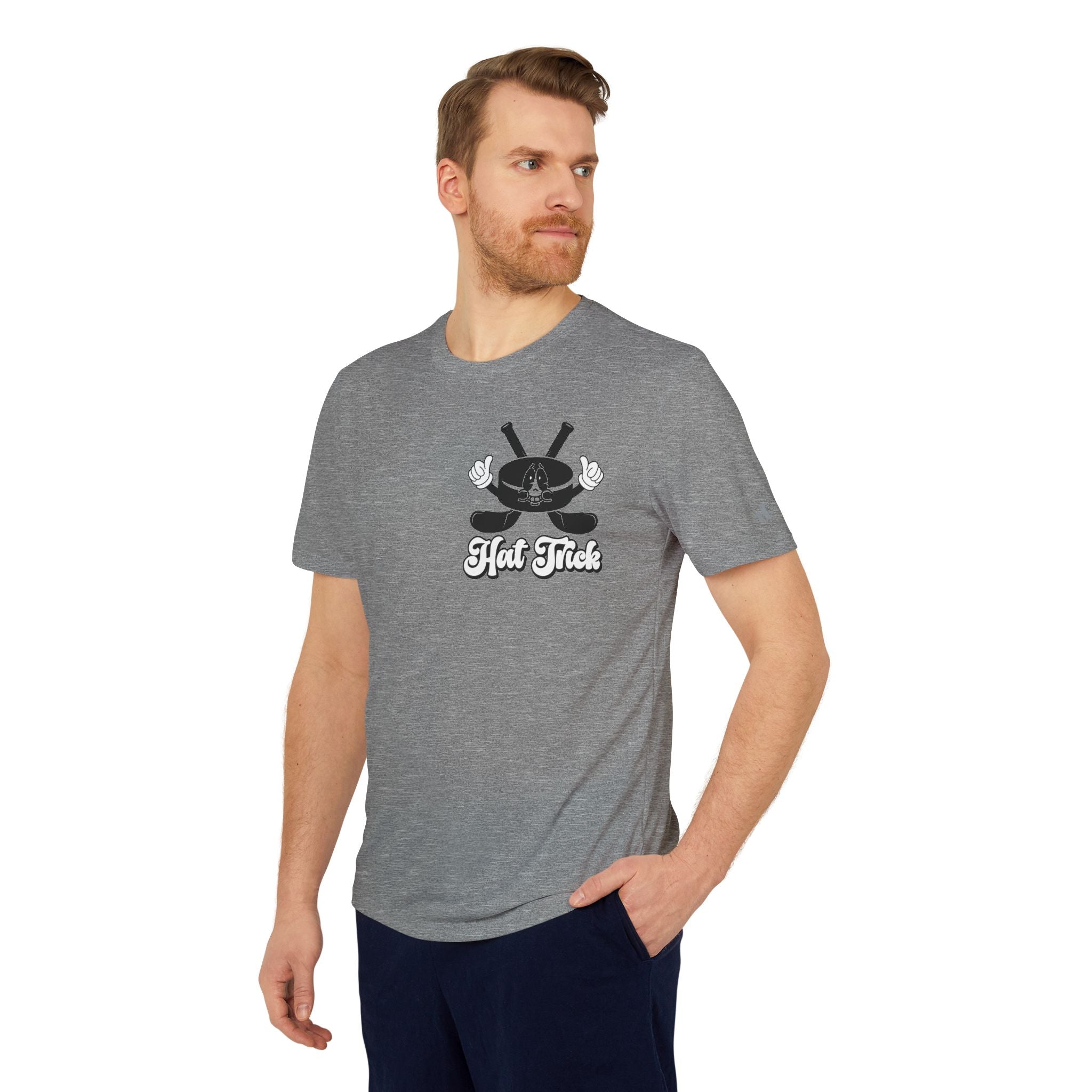 adidas Ice Hockey Hat Trick Unisex Sport T-shirt