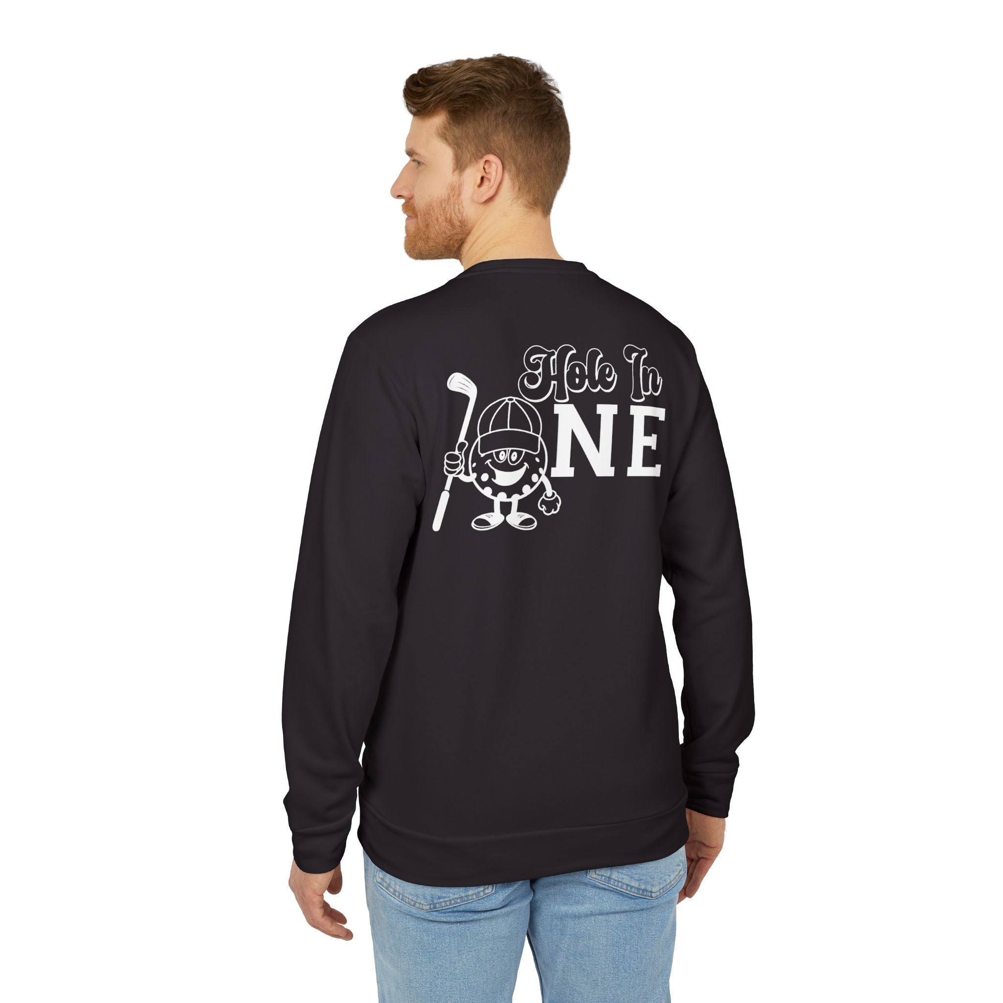 adidas Golf Hole in One Back Print Unisex Sweatshirt