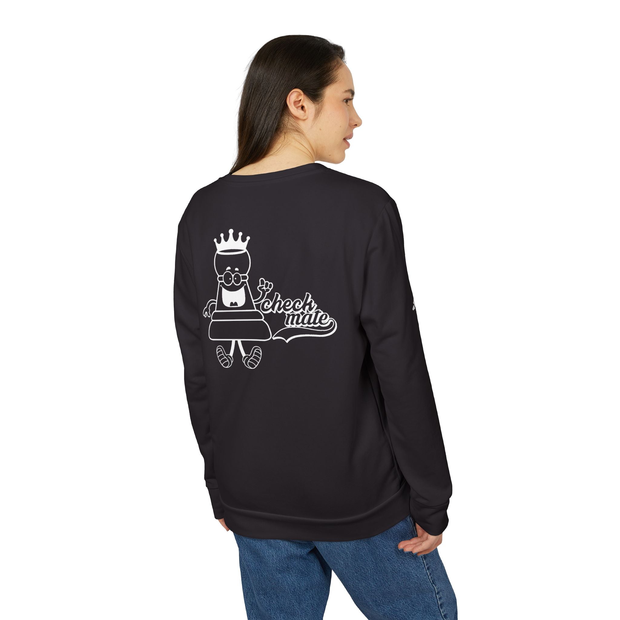 adidas Chess Checkmate Back Print Unisex Sweatshirt