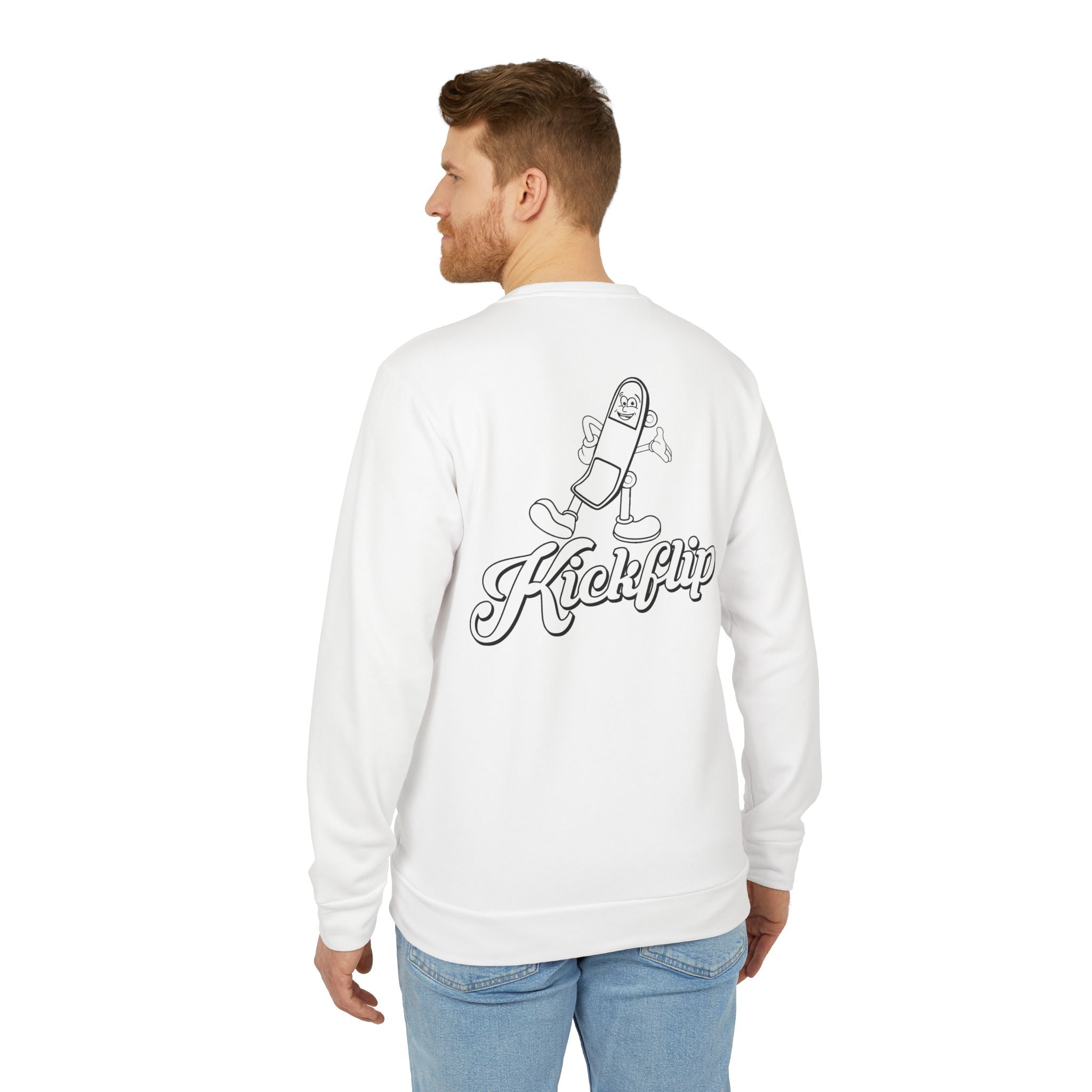 adidas Skateboarding Kickflip Back Print Unisex Sweatshirt