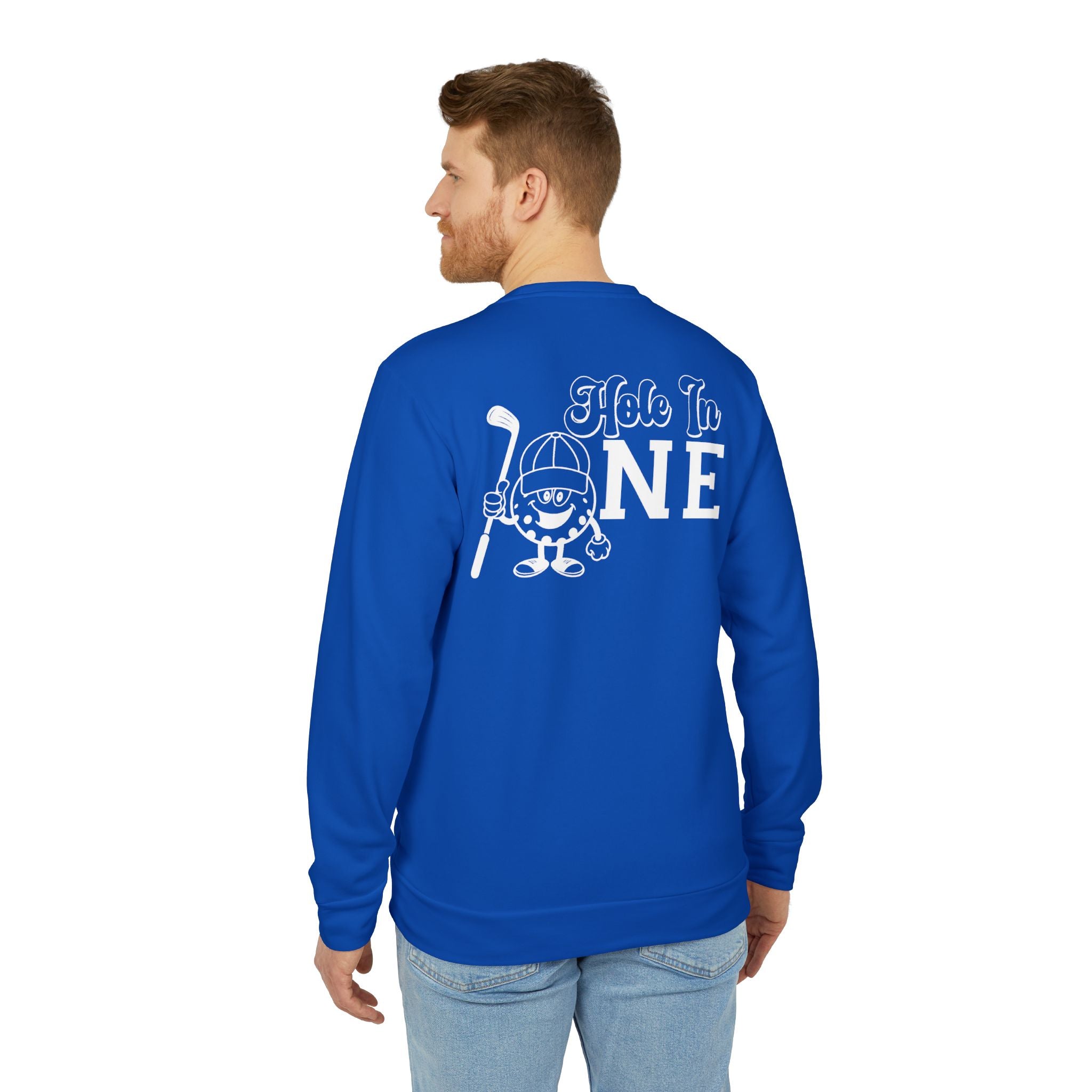 adidas Golf Hole in One Back Print Unisex Sweatshirt