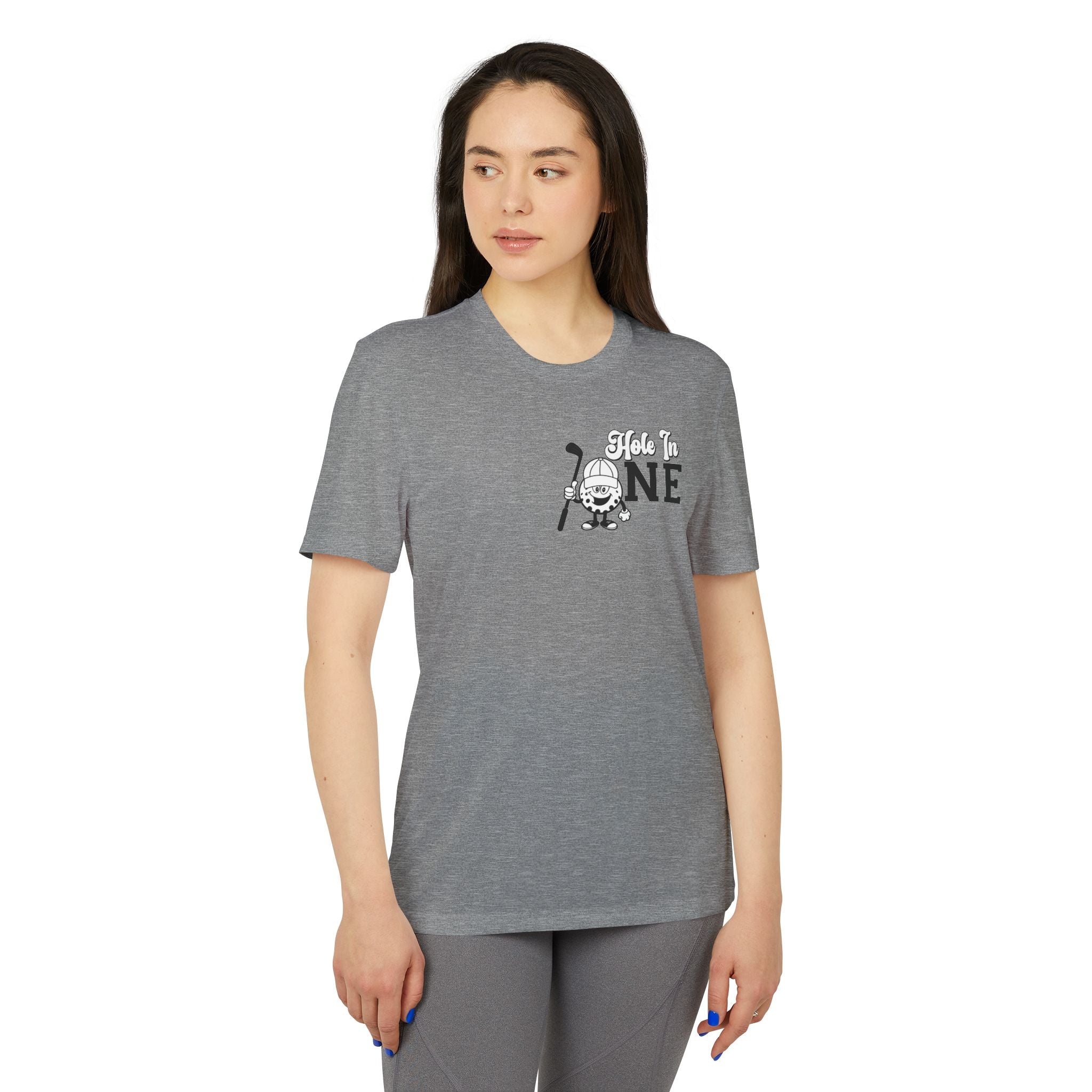 adidas Golf Hole In One Unisex Sport T-shirt