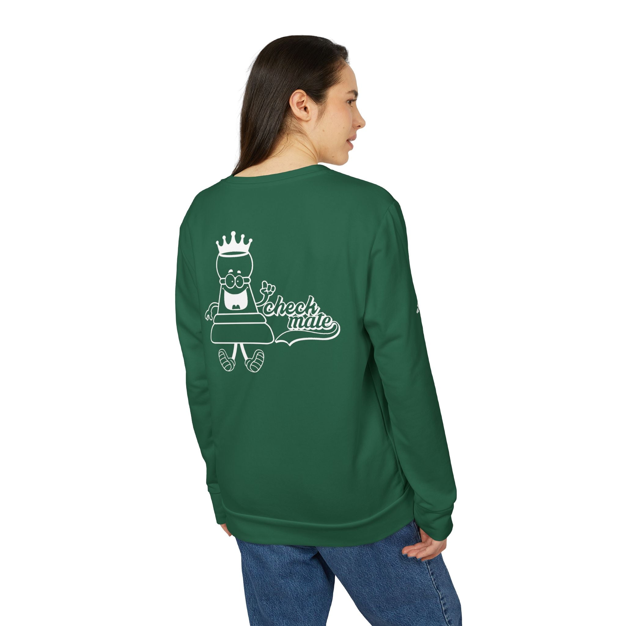 adidas Chess Checkmate Back Print Unisex Sweatshirt