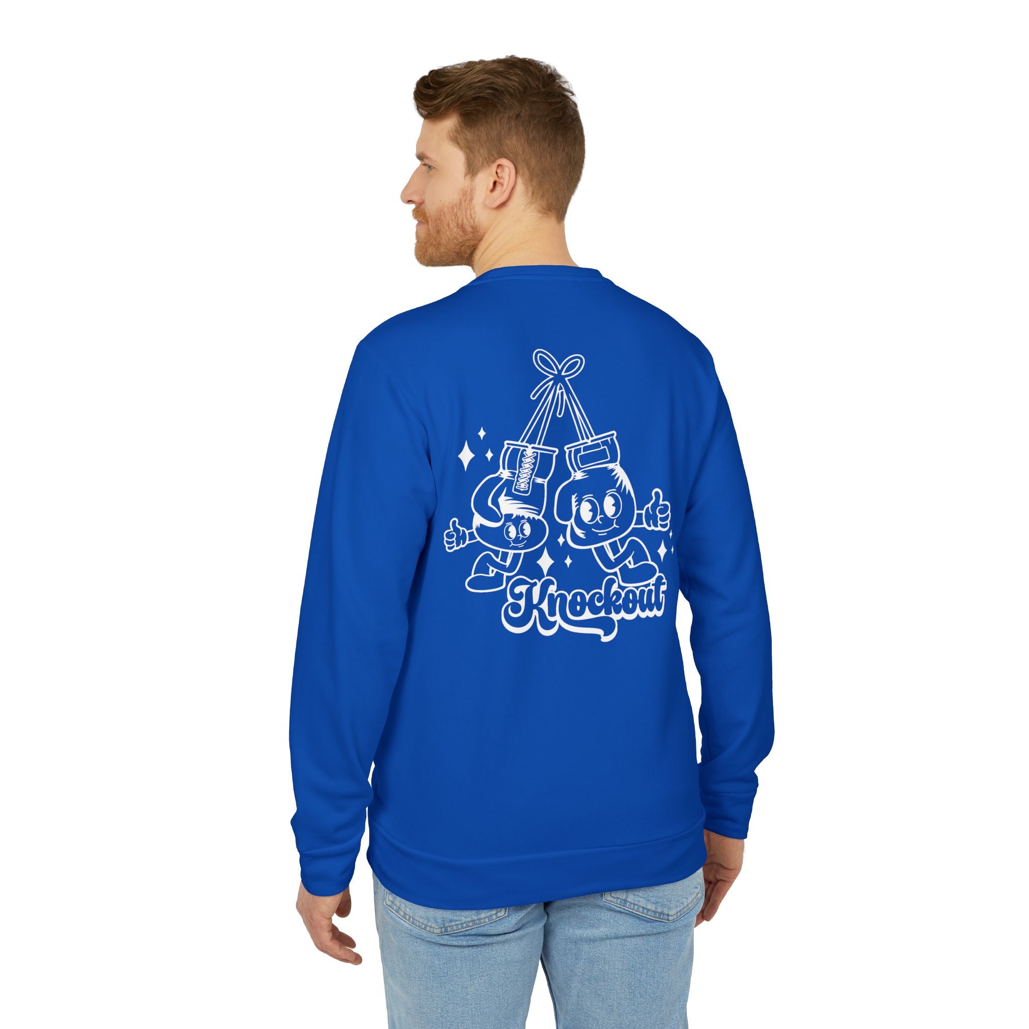 adidas Boxing Knockout Back Print Unisex Sweatshirt