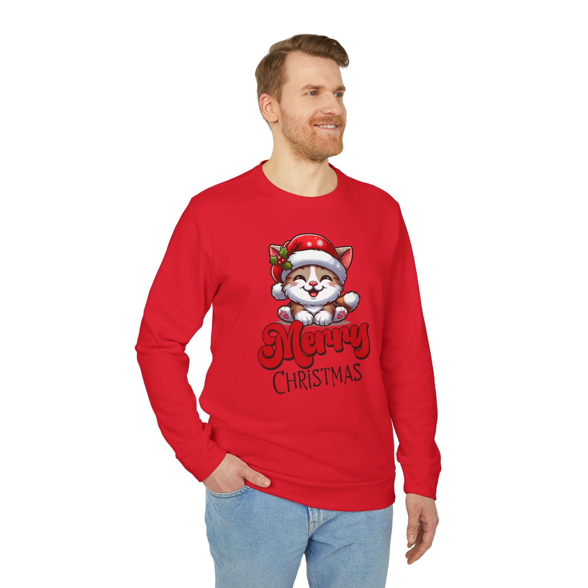 adidas Merry Christmas Dog Unisex Sweatshirt