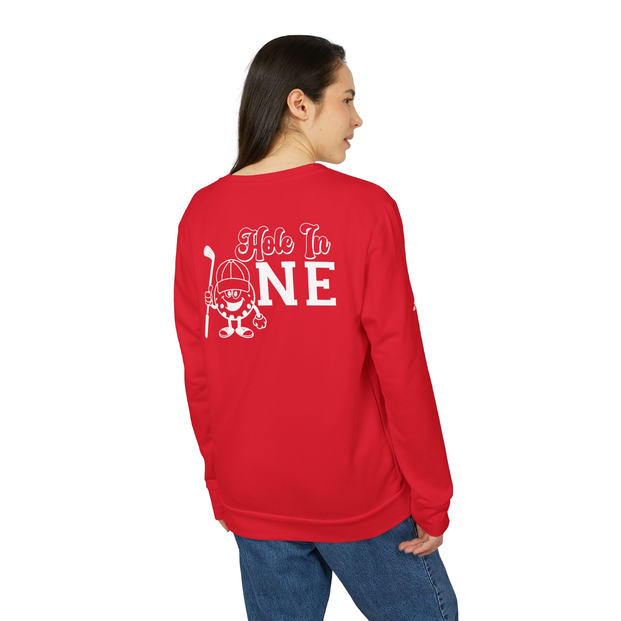 adidas Golf Hole in One Back Print Unisex Sweatshirt