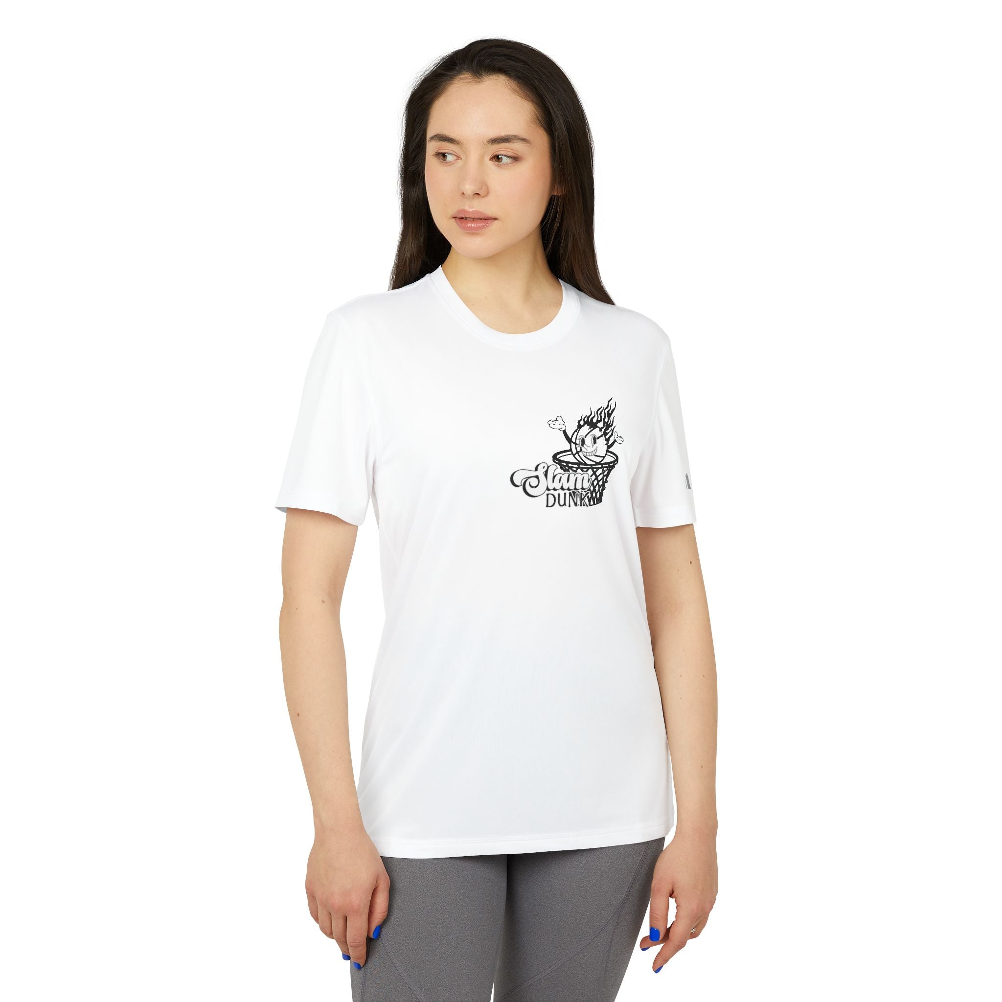 adidas Basketball Slam Dunk Unisex Sport T-shirt