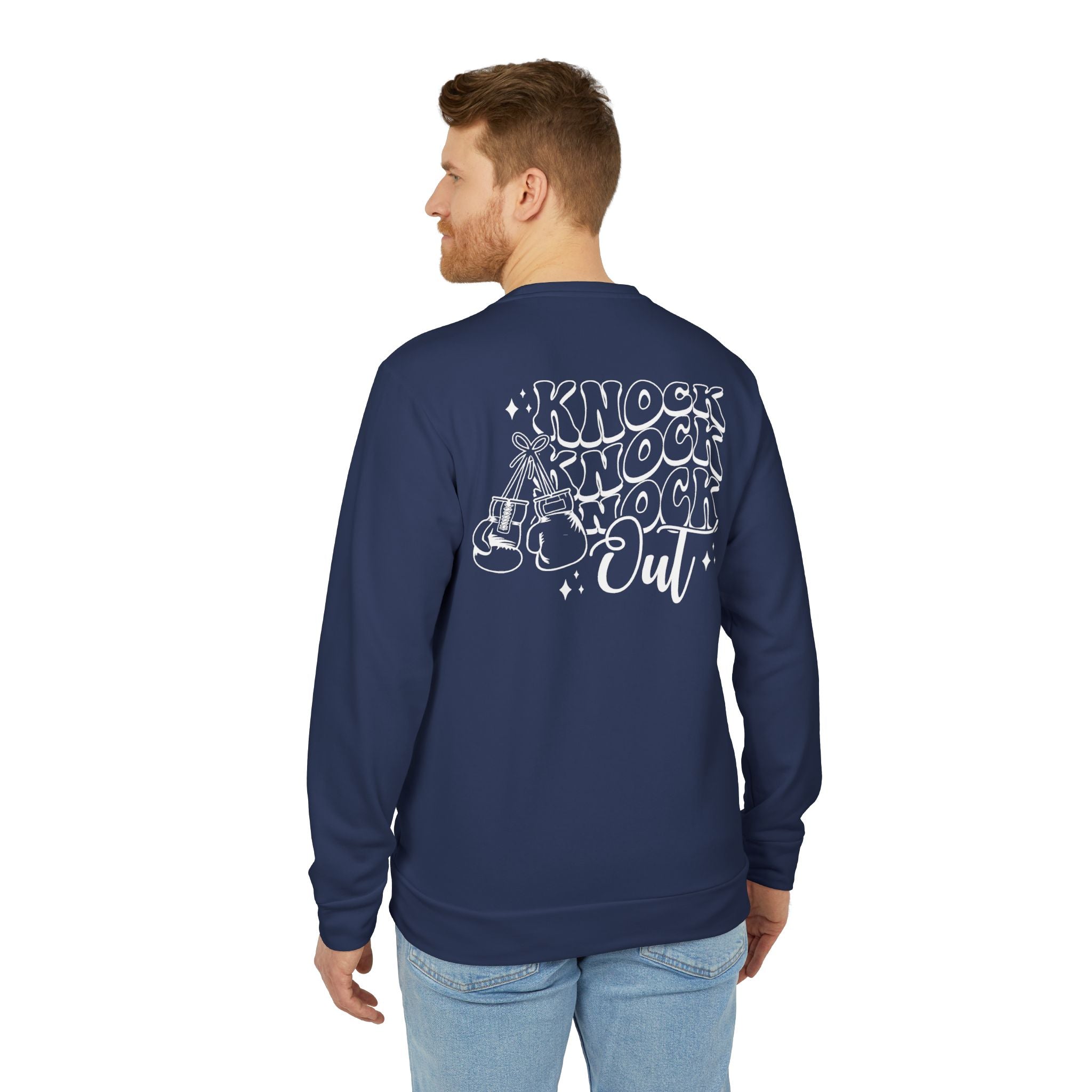 adidas Boxing Knockout Back Print Unisex Sweatshirt