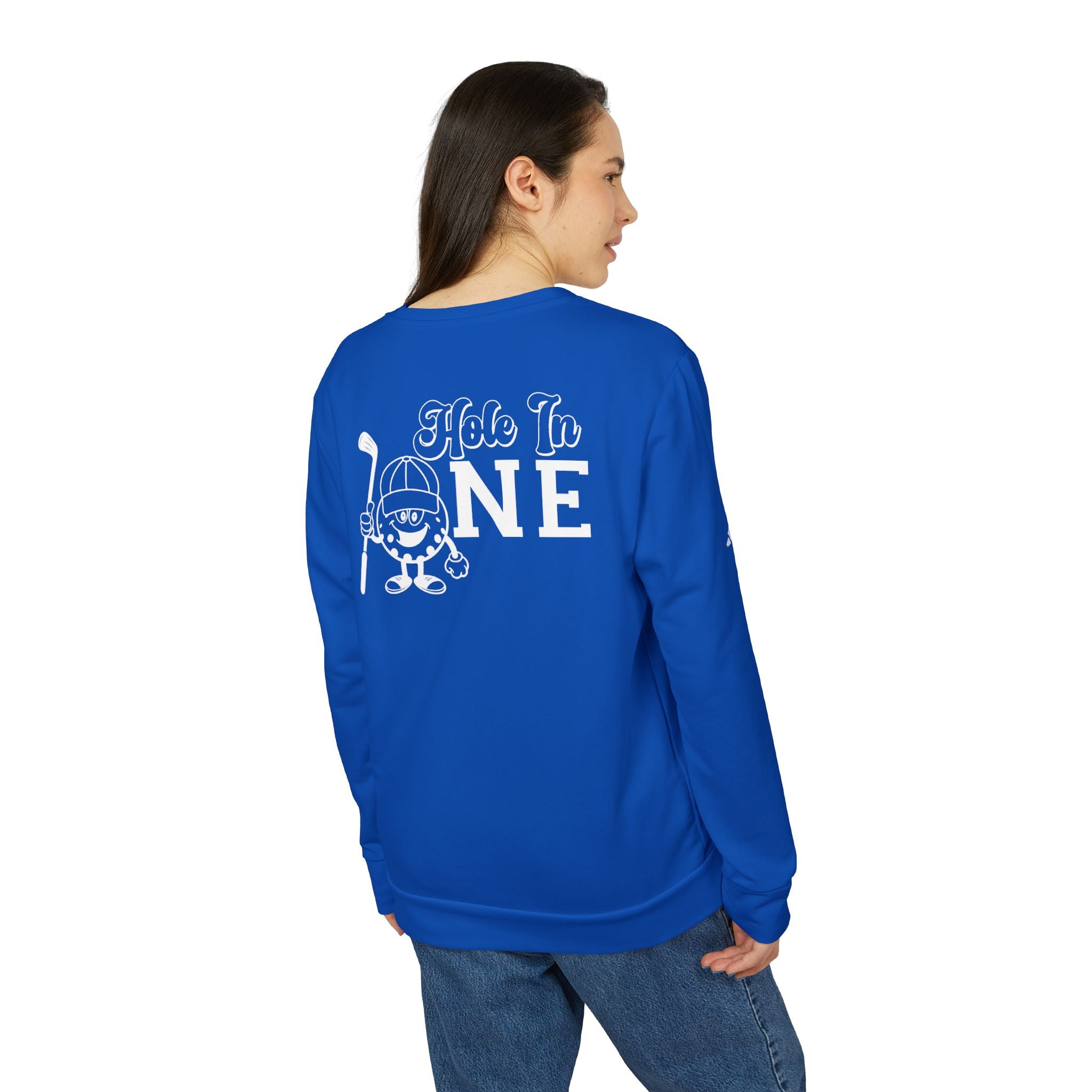 adidas Golf Hole in One Back Print Unisex Sweatshirt