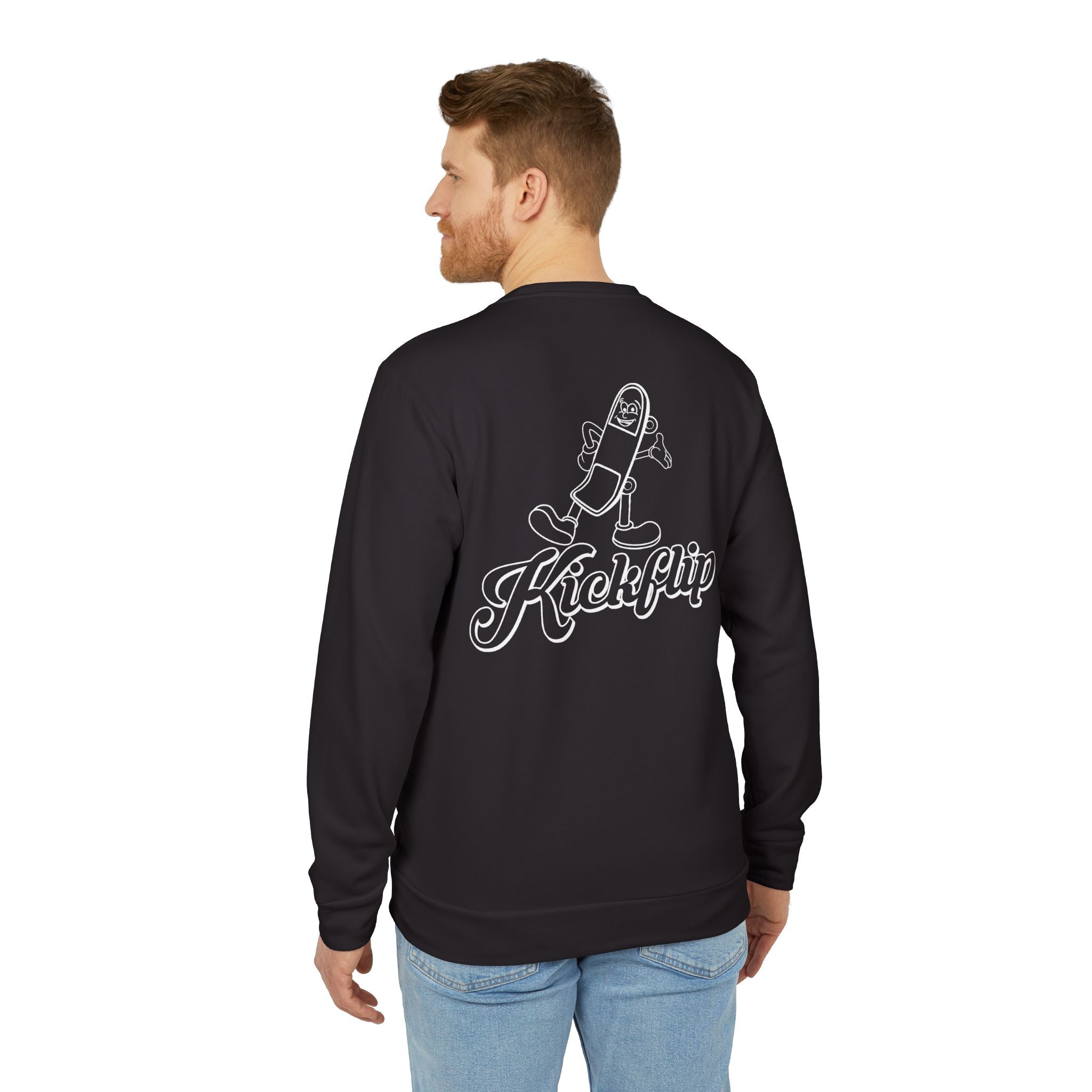 adidas Skateboarding Kickflip Back Print Unisex Sweatshirt