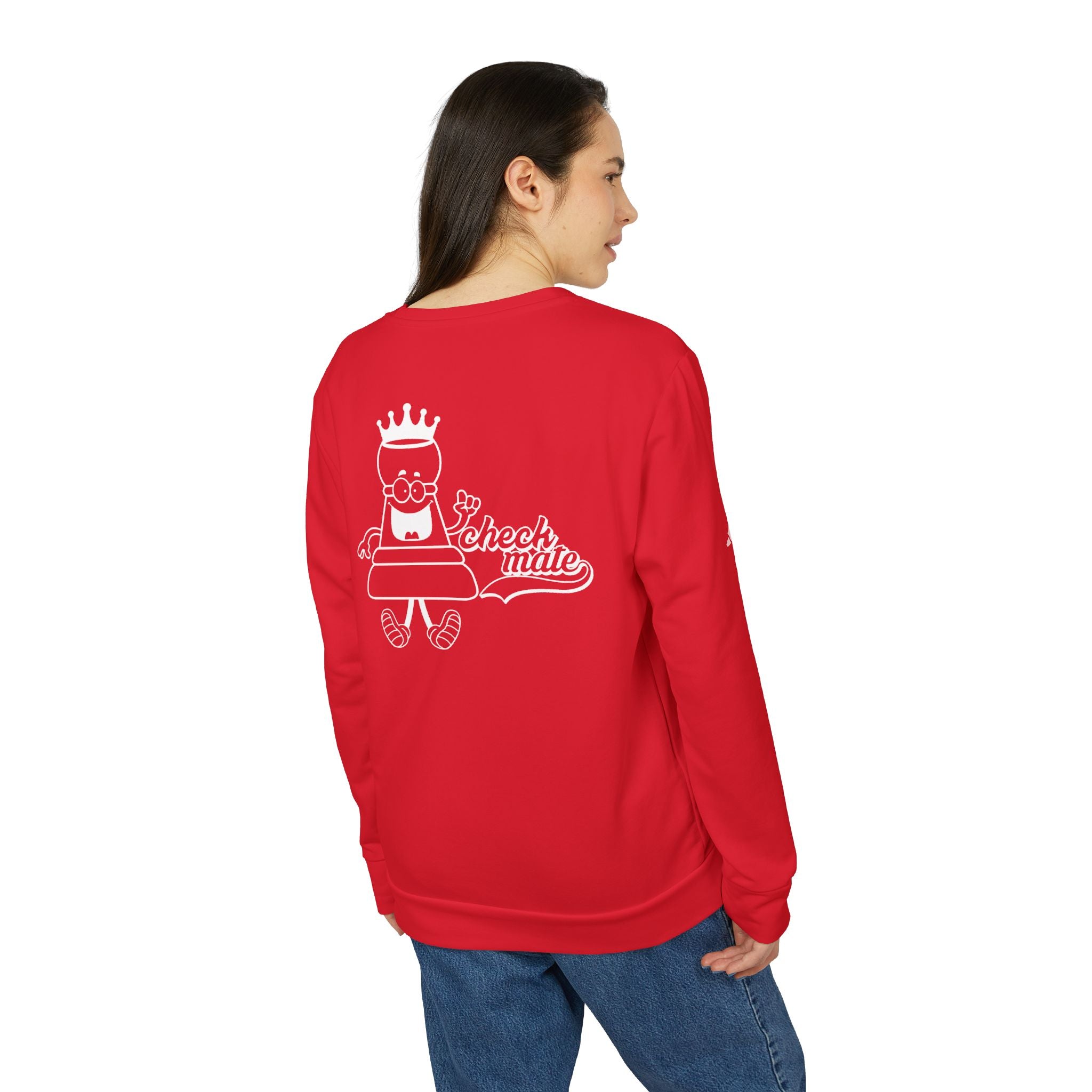 adidas Chess Checkmate Back Print Unisex Sweatshirt