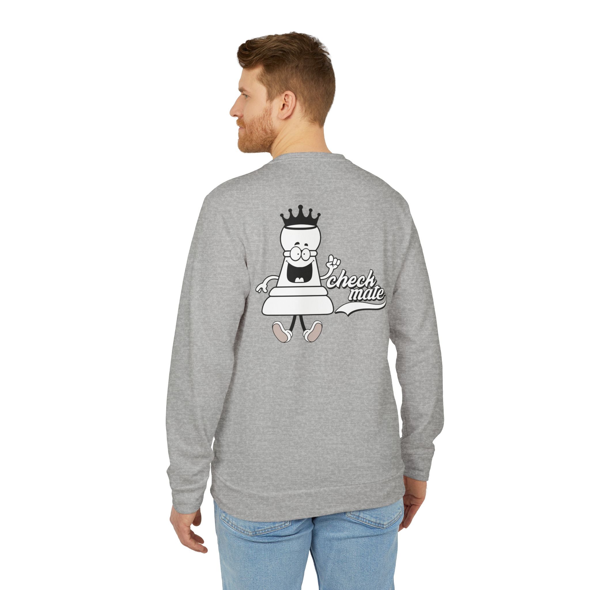 adidas Chess Checkmate Back Print Unisex Sweatshirt