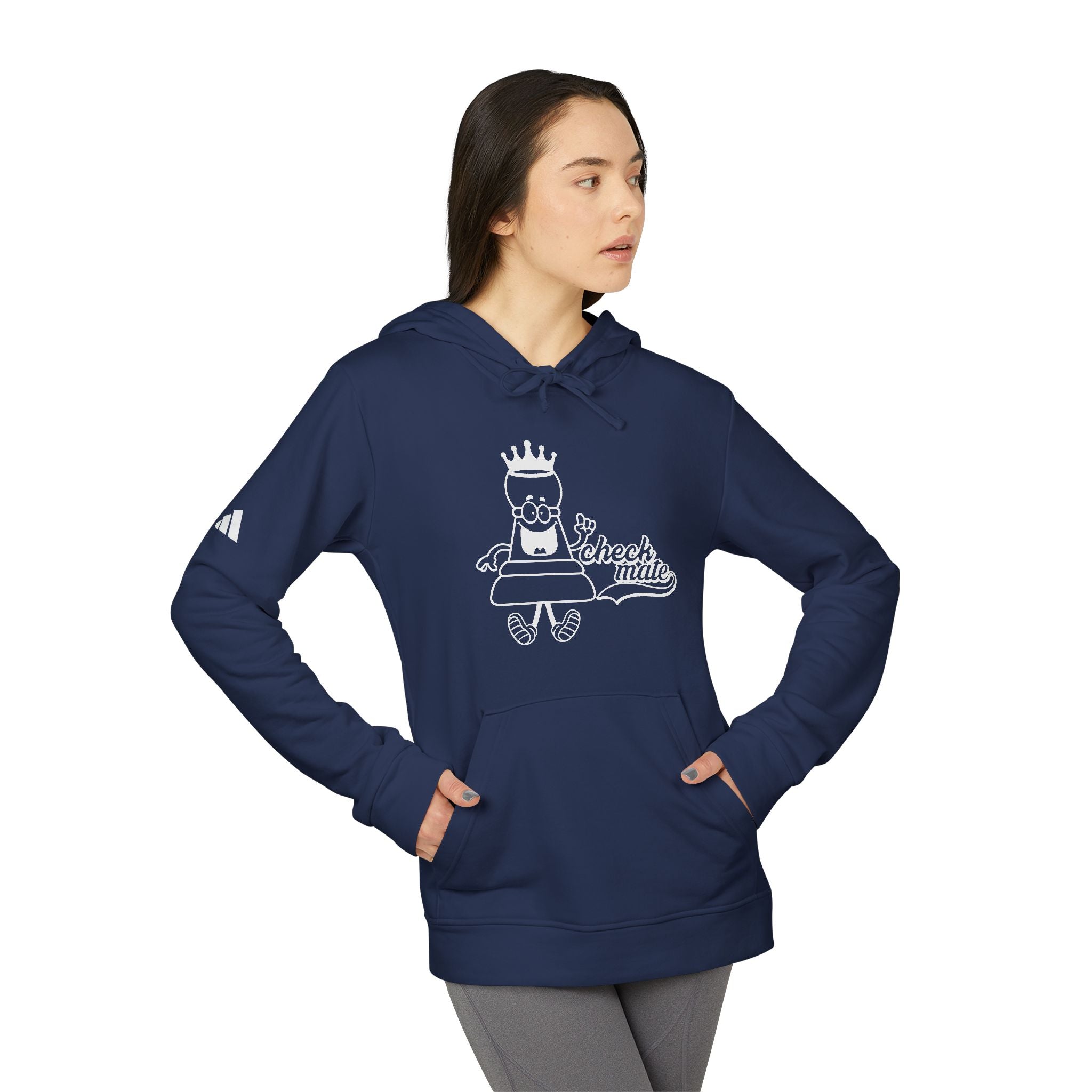 adidas Chess Check Mate Unisex Fleece Hoodie